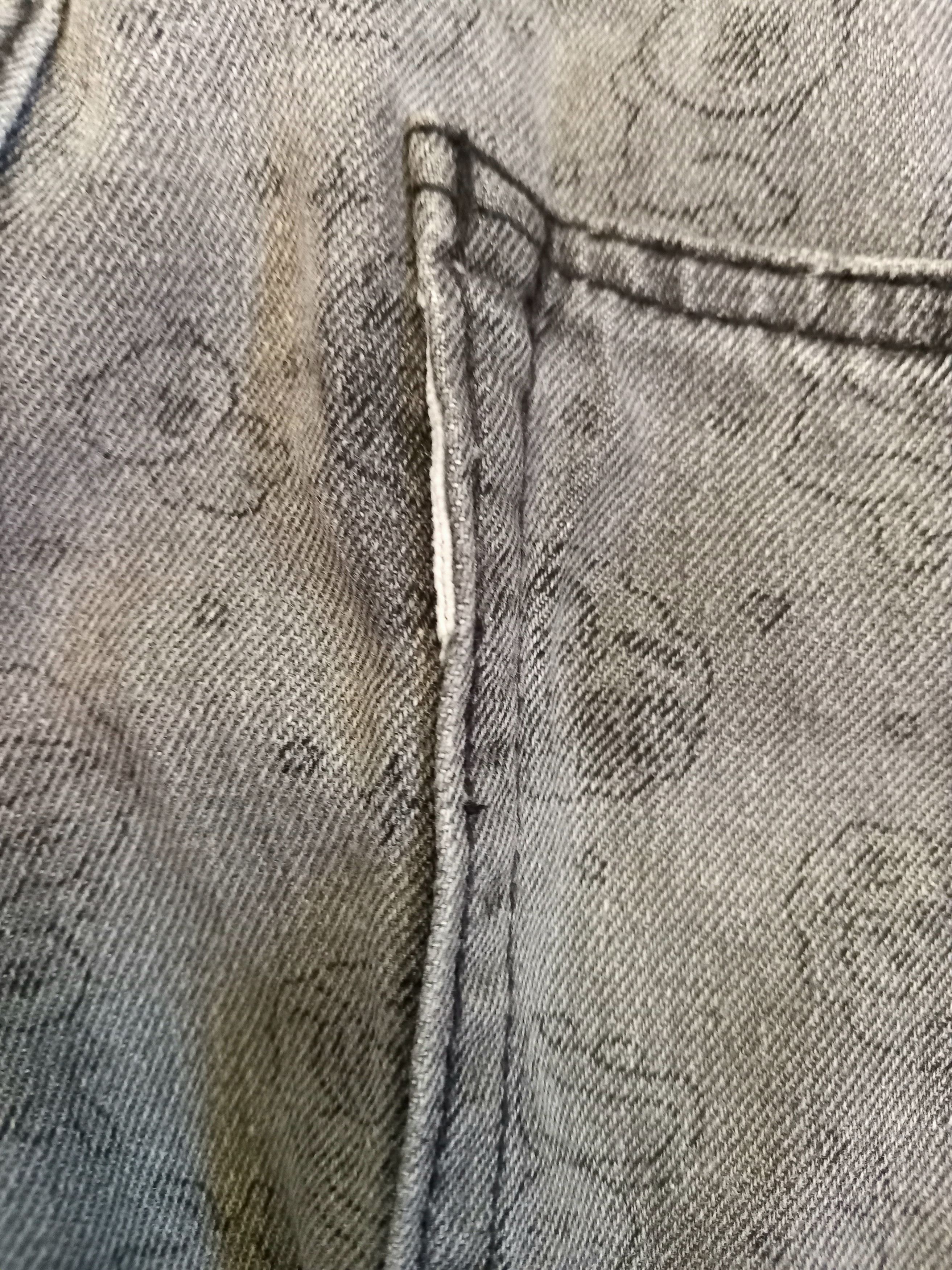 Issey Miyake × Japanese Brand × Ne-Net NE-NET x Suzuki Hiroyuki Japanese Printed Faded Jeans Size US 31 - 12 Thumbnail