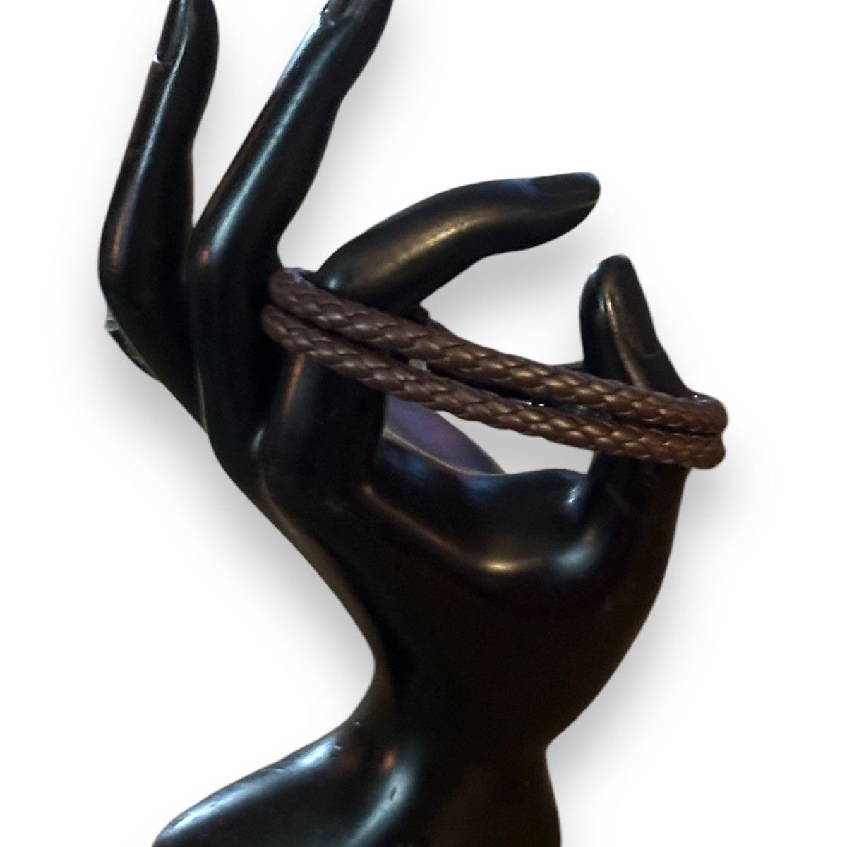 Other Brown double braided leather bracelet Size ONE SIZE - 2 Thumbnail