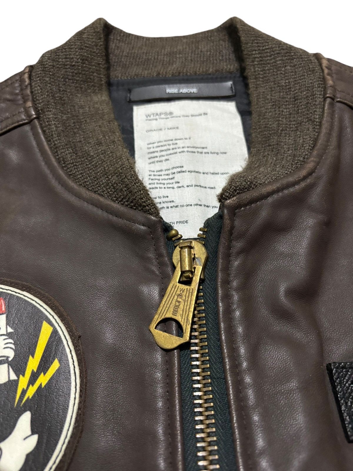 Wtaps WTAPS Dazed and Confused Field Lamb Leather Jacket Size US M / EU 48-50 / 2 - 10 Thumbnail