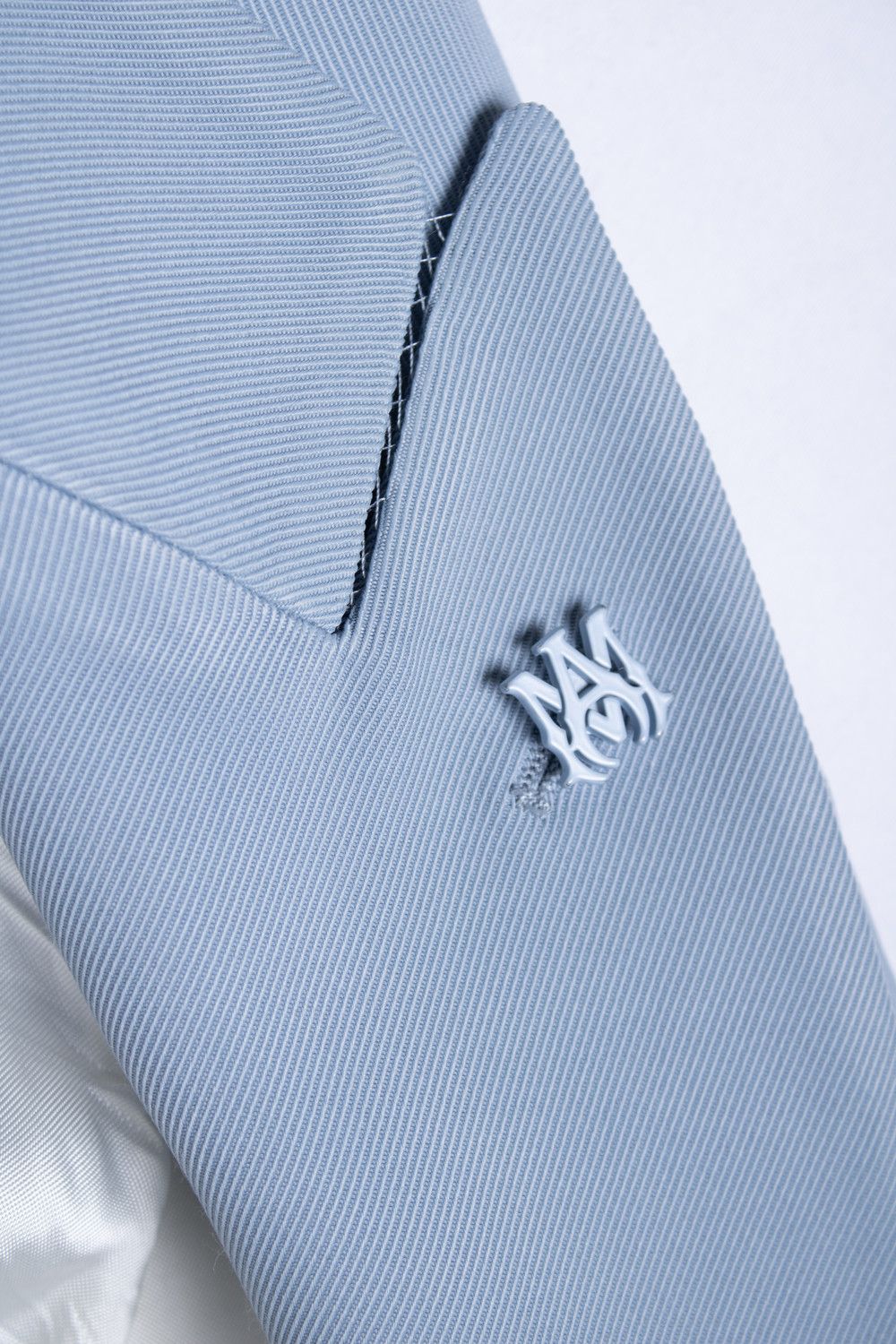 Amiri Amiri, Blue double breasted blazer jacket Size 52R - 8 Thumbnail