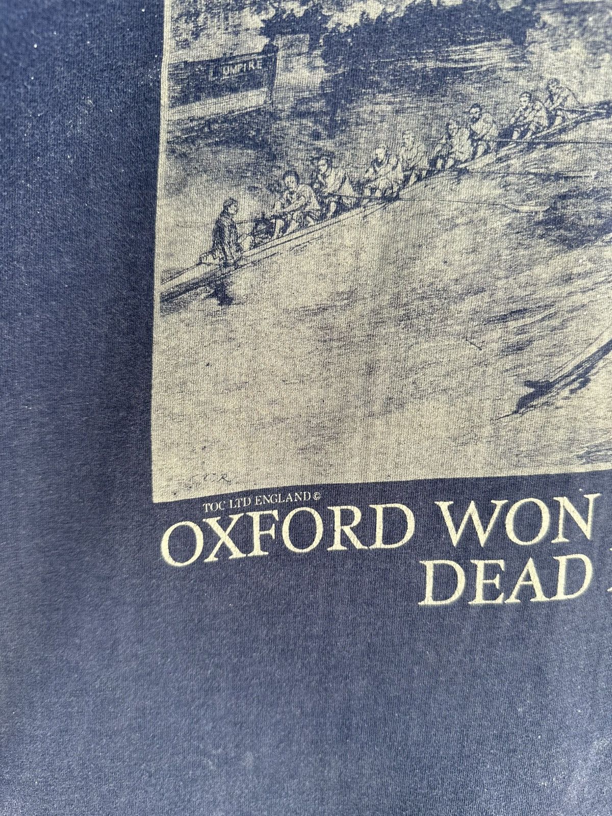 Grailed Thrashed Vintage University Of Oxford Toc Ltd England Grunge Size US L / EU 52-54 / 3 - 8 Thumbnail