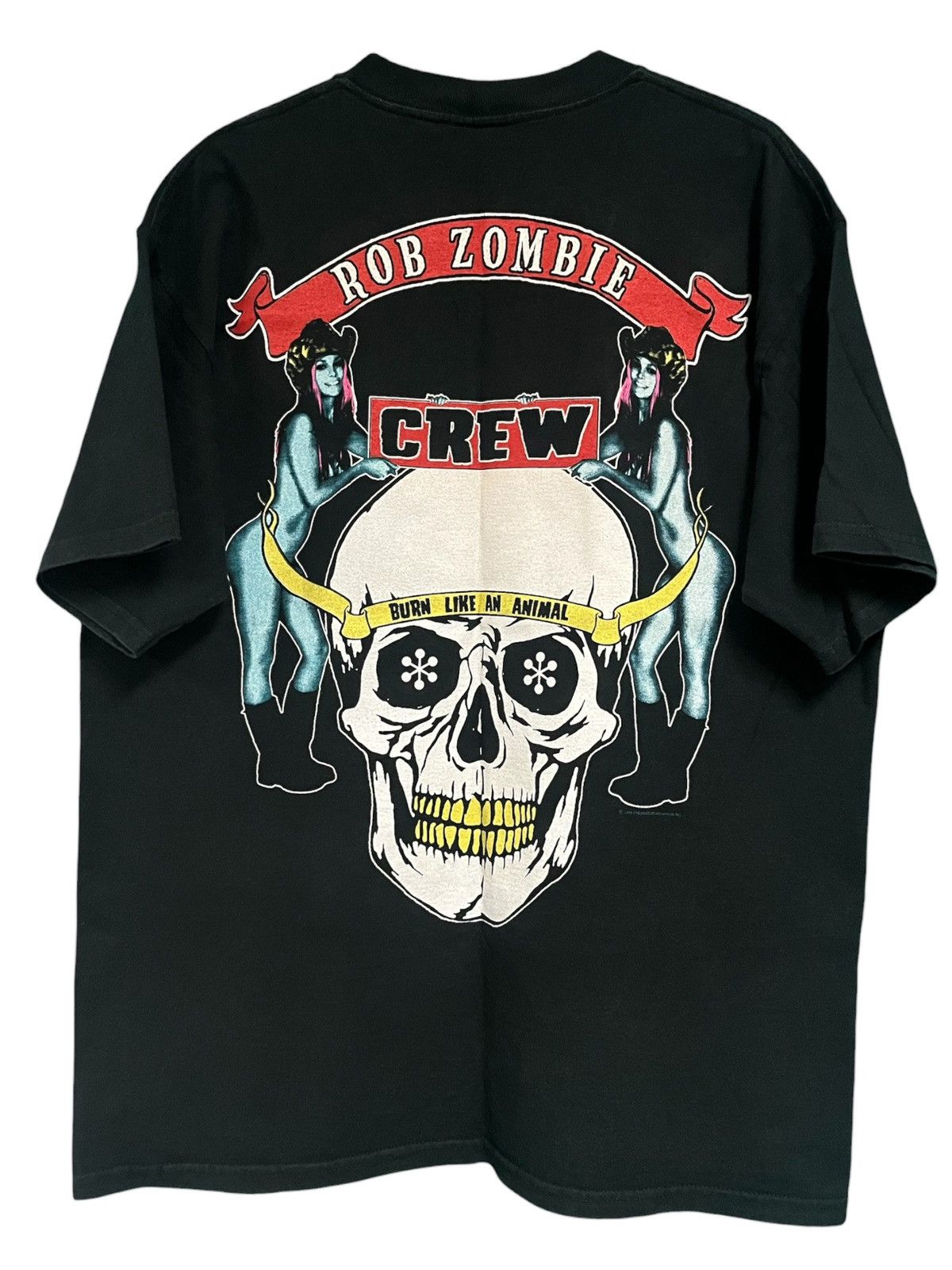 Band Tees Vintage Rob Zombie 90s t shirt Size US XL / EU 56 / 4 - 2 Thumbnail