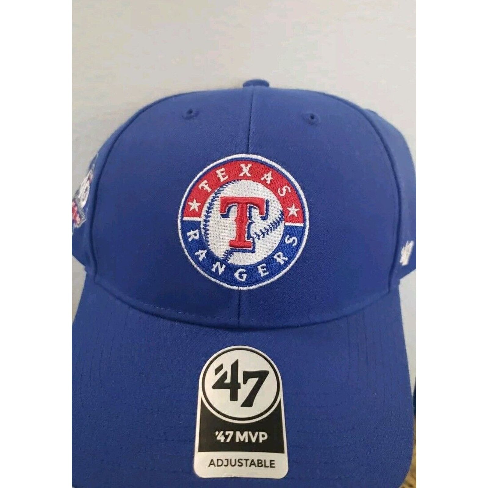 47 Texas Rangers Hat Cap 40th Anniversary Snapback MVP 47 Brand Size ONE SIZE - 1 Thumbnail