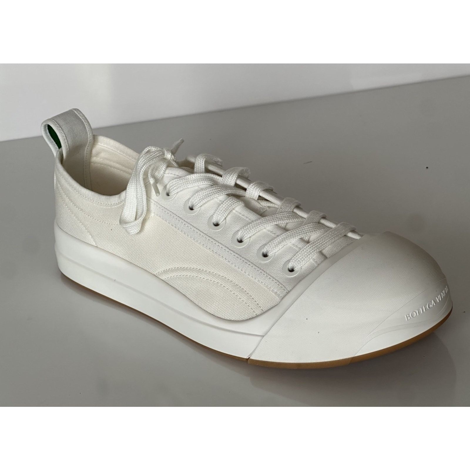 Bottega Veneta Bottega Veneta Canvas White Sneakers 10 US 741360 Size US 10 / EU 43 - 6 Thumbnail