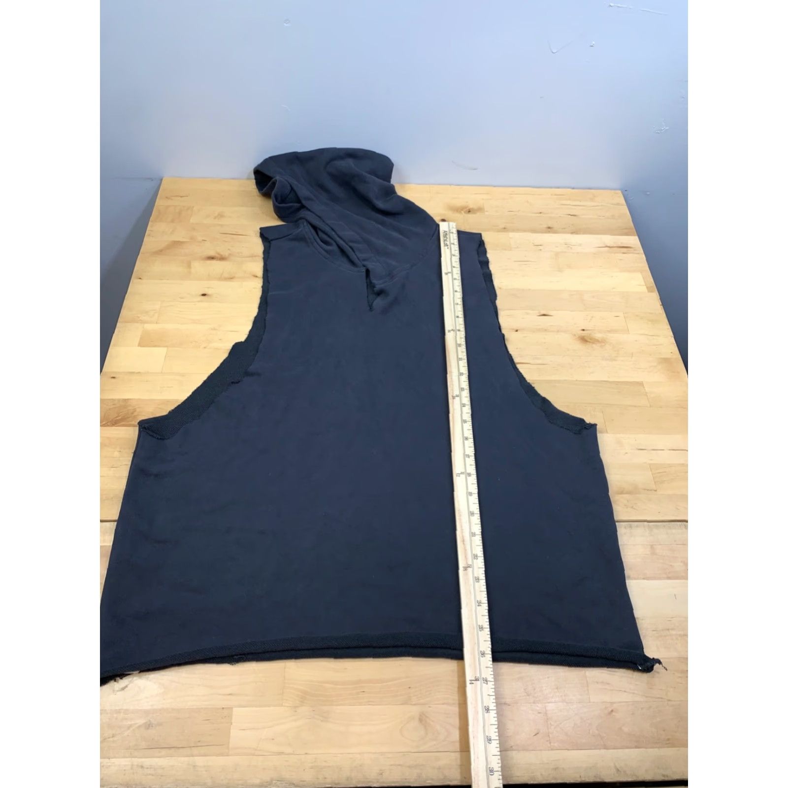 Vuori Vuori Hoodie Mens XL Black Pullover Hooded Sleeve 0? Size US XL / EU 56 / 4 - 4 Thumbnail