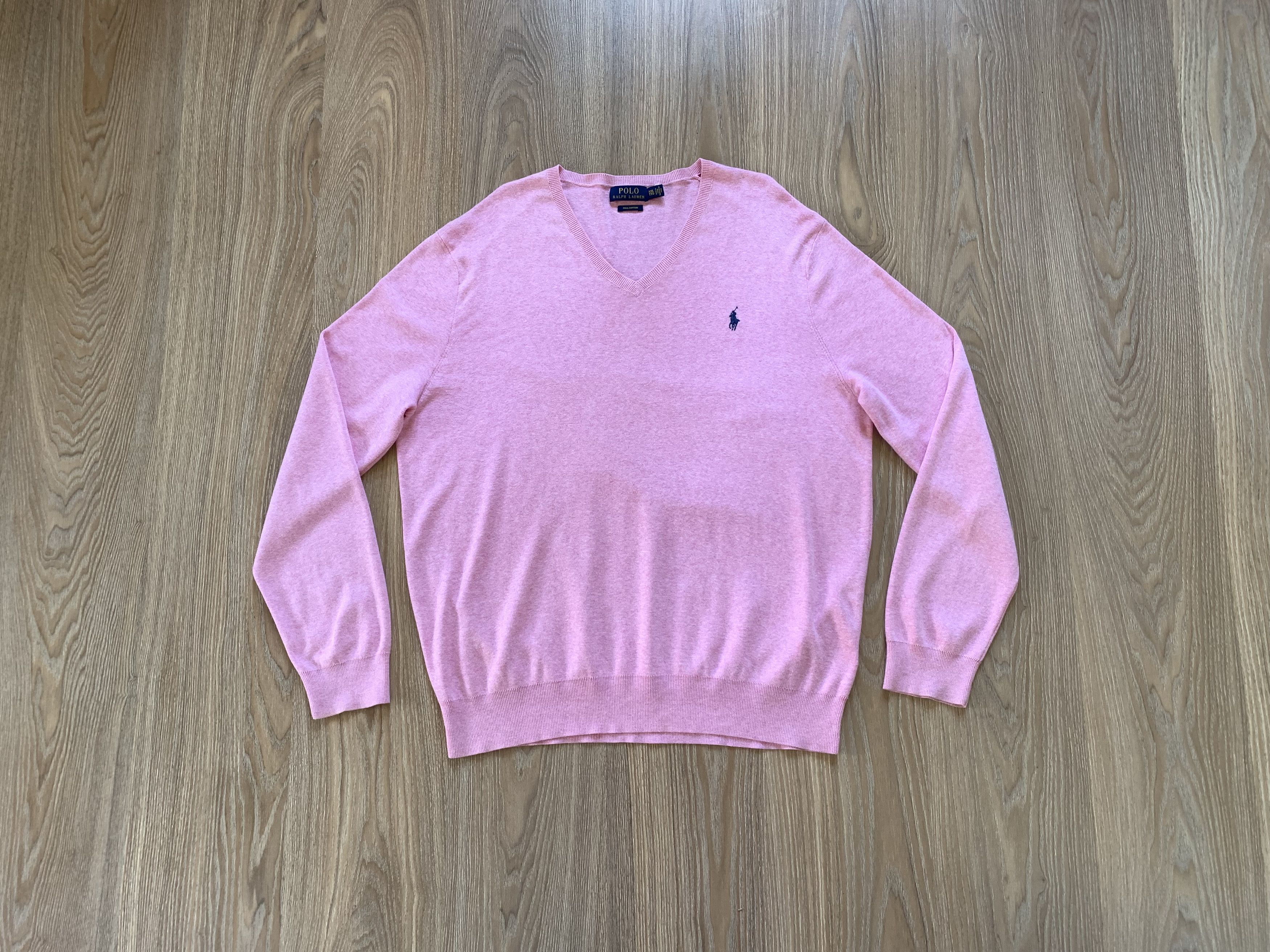 Polo Ralph Lauren × Vintage Polo Ralph Lauren Pima Cotton Vintage Pullover Size US XXL / EU 58 / 5 - 1 Thumbnail