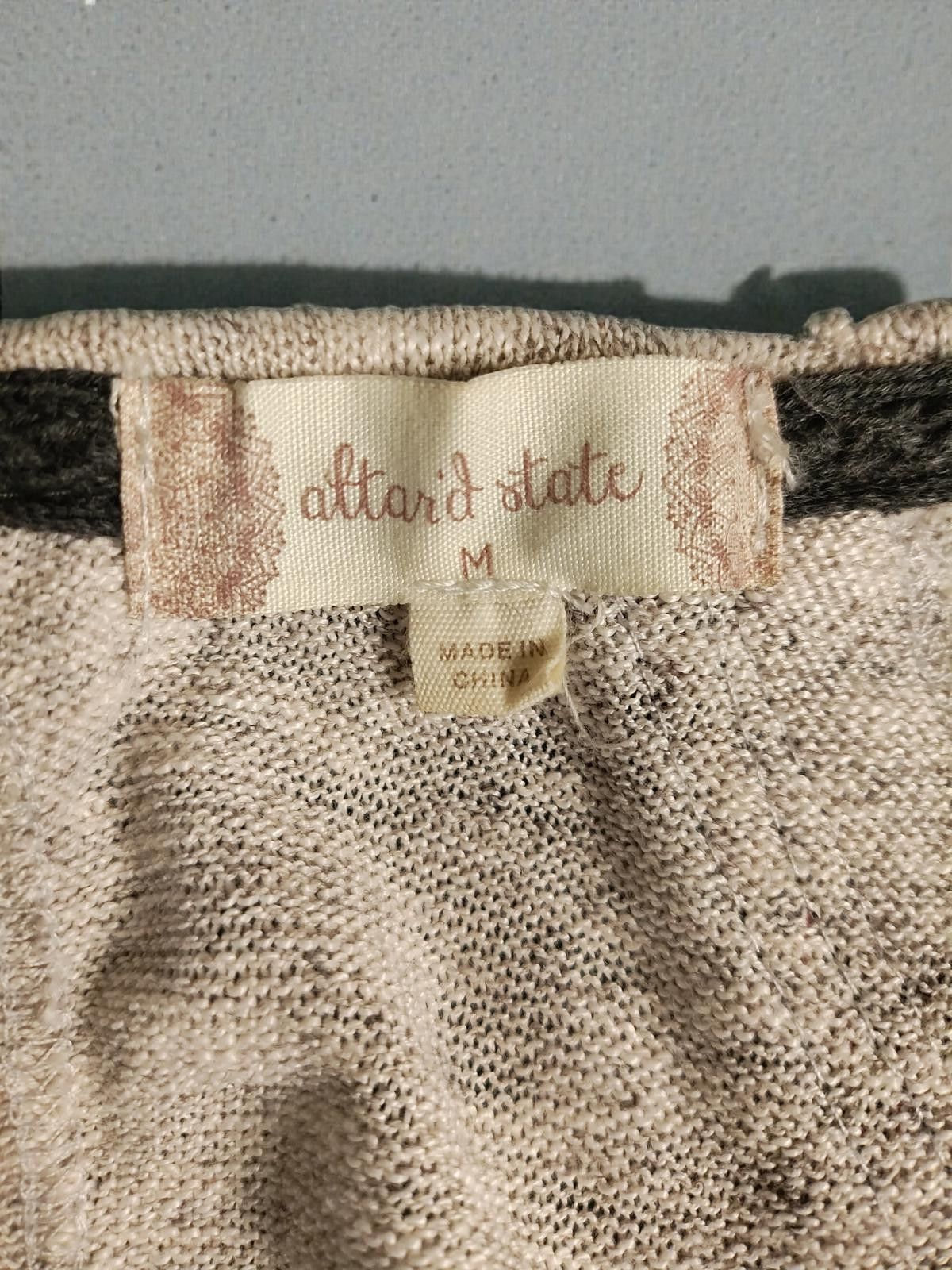 Other altar'd state Effortless Layers Blouse w/Plaid Detail Size L Size M / US 6-8 / IT 42-44 - 7 Thumbnail