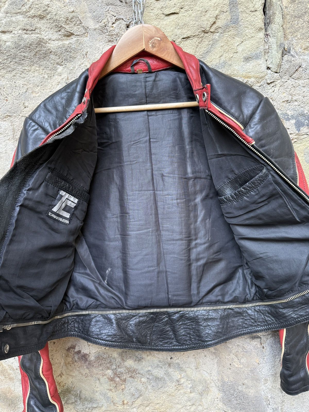 Vintage Vintage 90s Motorcycle Leather Biker Cafe Racer Jacket Size US M / EU 48-50 / 2 - 9 Thumbnail