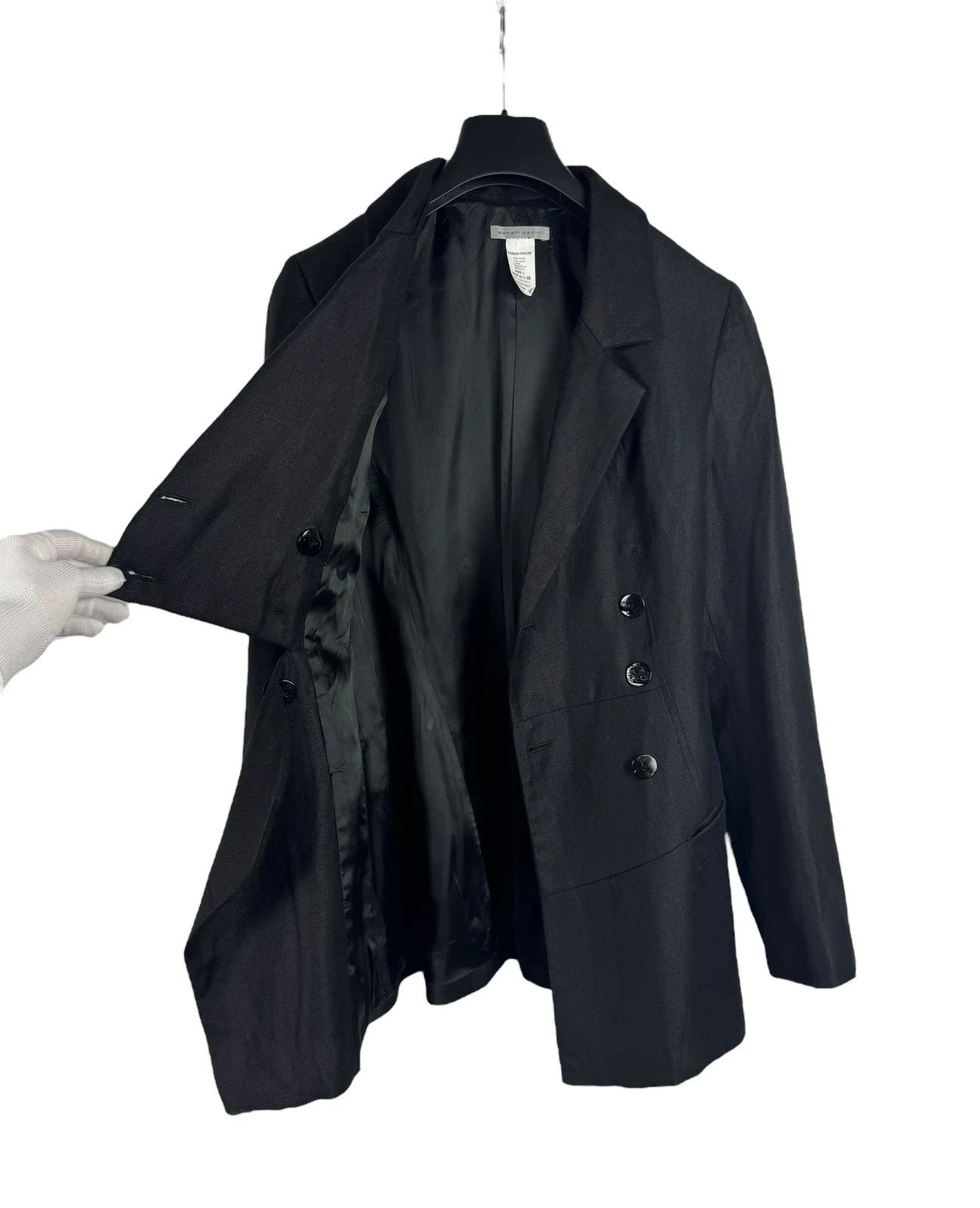 Sarah Pacini Sarah Pacini Deconstructed Blazer Linen Wool size 1 Size S / US 4 / IT 40 - 14 Thumbnail