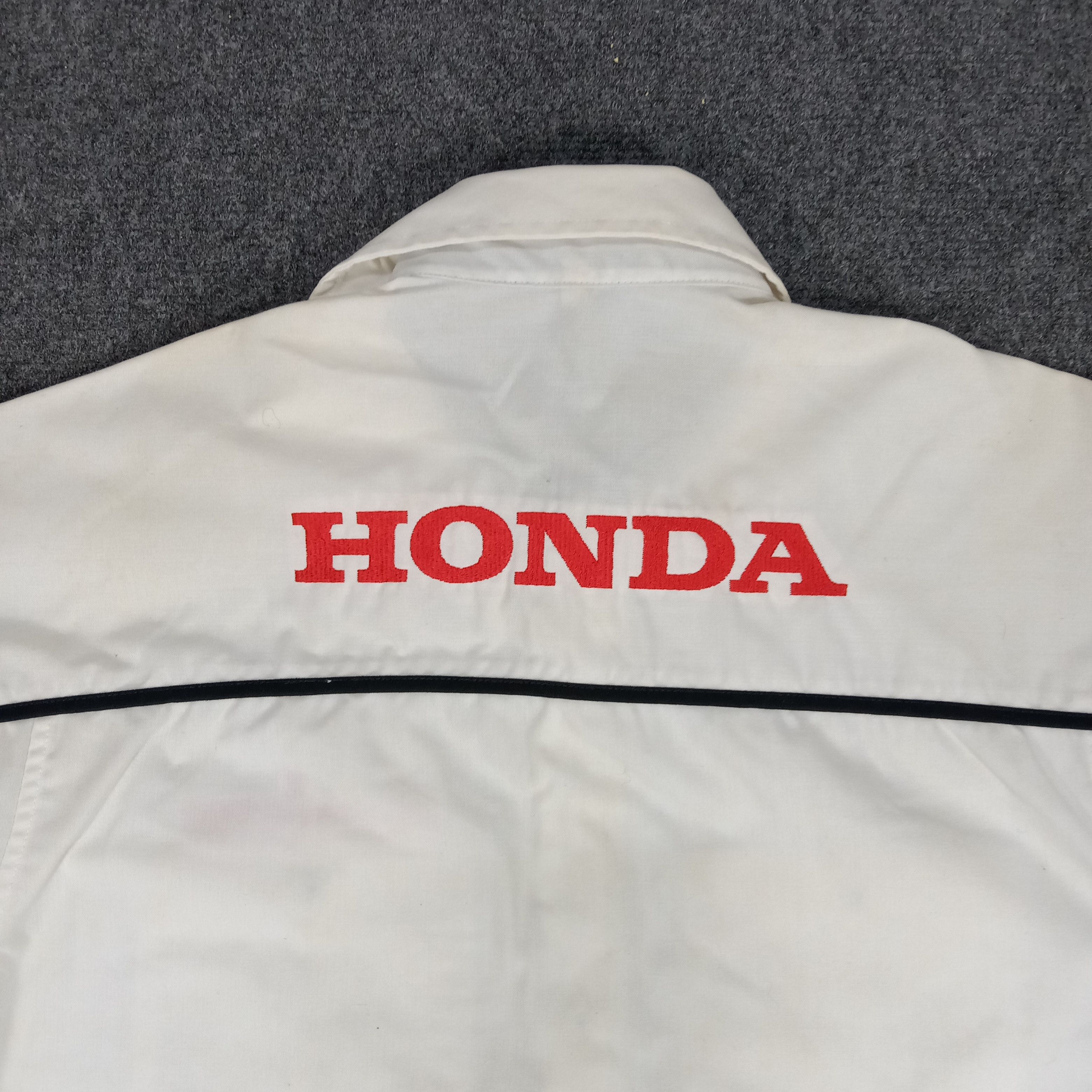 Honda × Vintage Honda F1 Racing Team Shirt Button Up Size US L / EU 52-54 / 3 - 2 Thumbnail