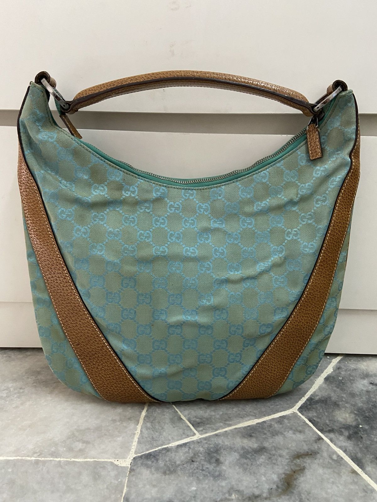 Gucci Gucci Gucci GG Canvas Hobo Shoulder Bag Size ONE SIZE - 4 Thumbnail