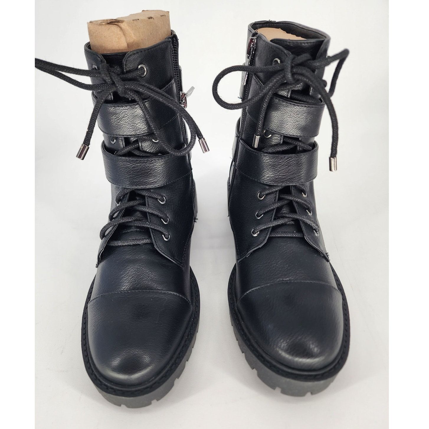 Jessica Simpson Jessica Simpson Kerina Black Fashion Combat Boots Size 7M Size US 7 / IT 37 - 4 Thumbnail