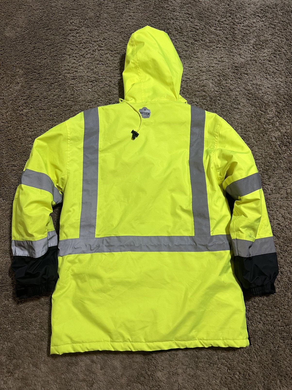 Anti Social Social Club Vintage USPS safety Parka “reflective” jacket 00s medium Size US M / EU 48-50 / 2 - 8 Thumbnail