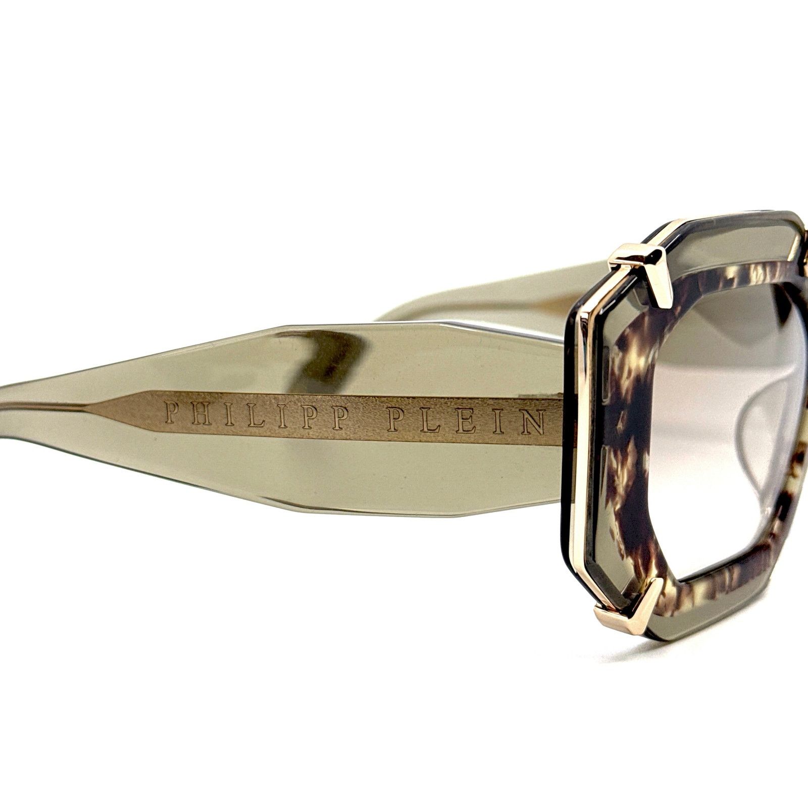 Philipp Plein New PHILIPP PLEIN Sunglasses Plein Supreme Star SPP098V G61G Size ONE SIZE - 8 Thumbnail