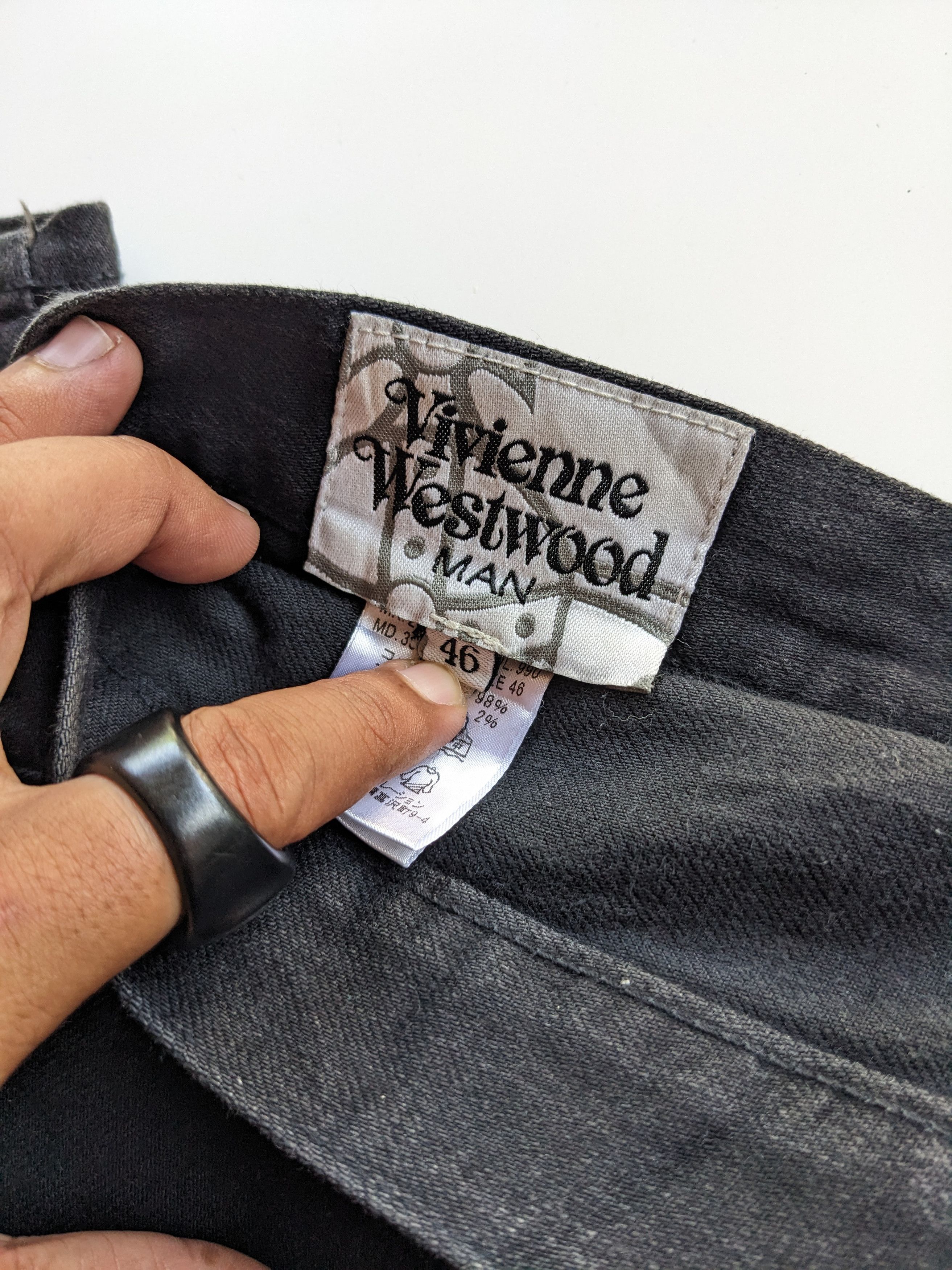 Vivienne Westwood Vivienne Westwood slimfit superblack Size US 33 - 8 Thumbnail