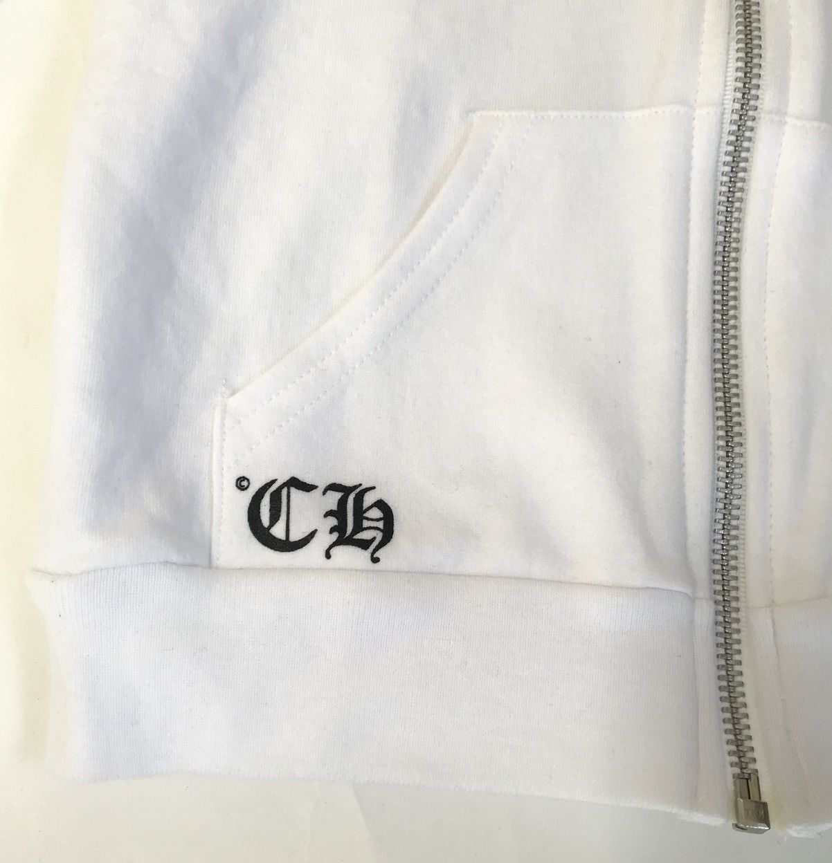 Chrome Hearts Chrome Hearts Toddler Zip Up Hoodie With silver Cross Ball Size US XXS / EU 40 - 5 Thumbnail