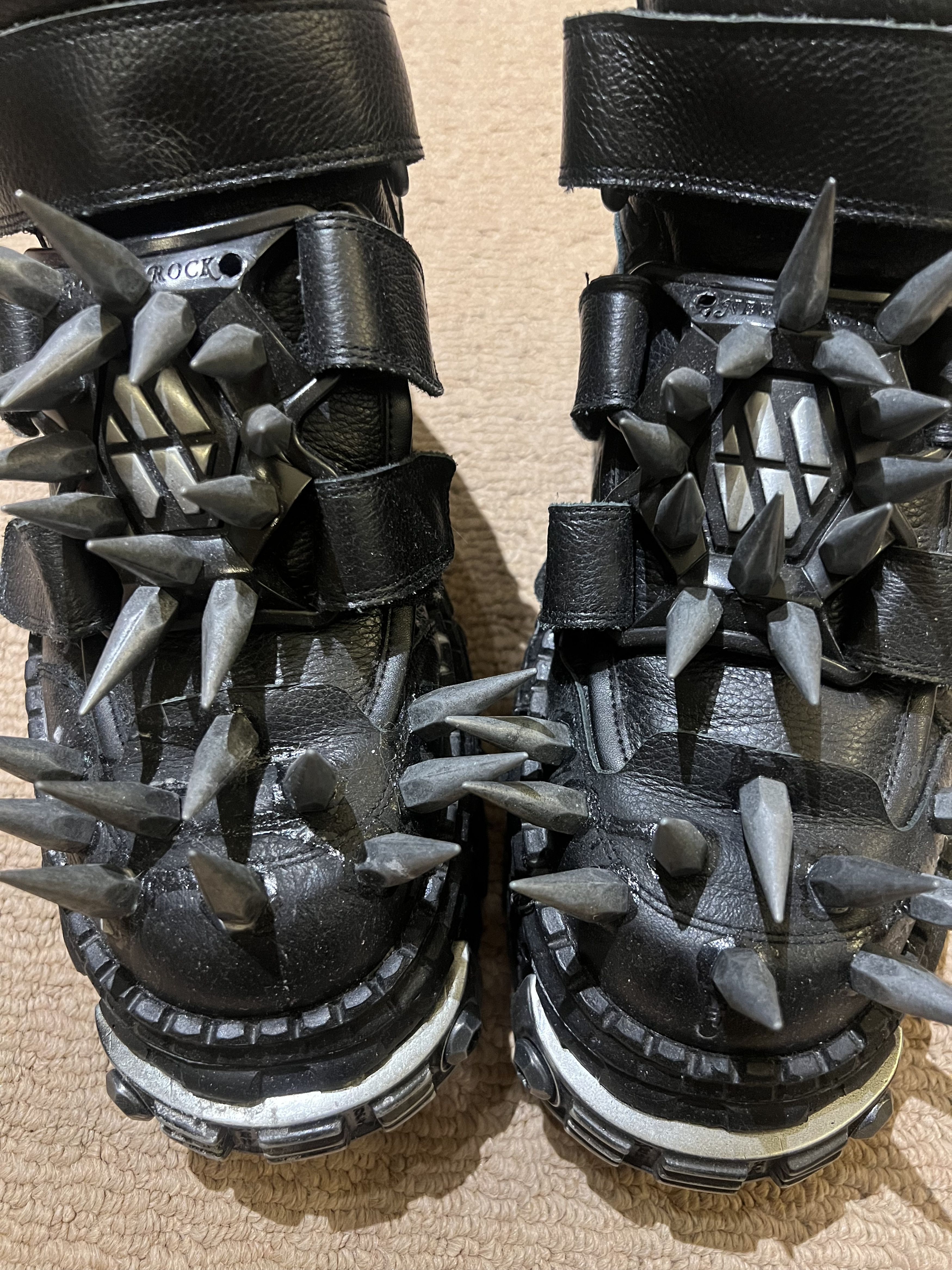 New Rock New Rock custom spiked Size US 10 / EU 43 - 10 Thumbnail