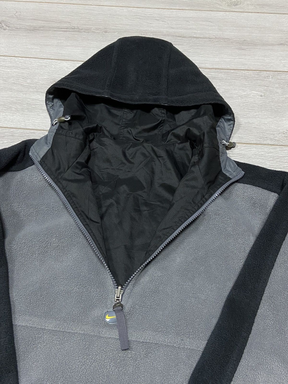 Nike Nike double side TN anorak 1/4 zip fleece centr logo jacket Size US M / EU 48-50 / 2 - 3 Thumbnail