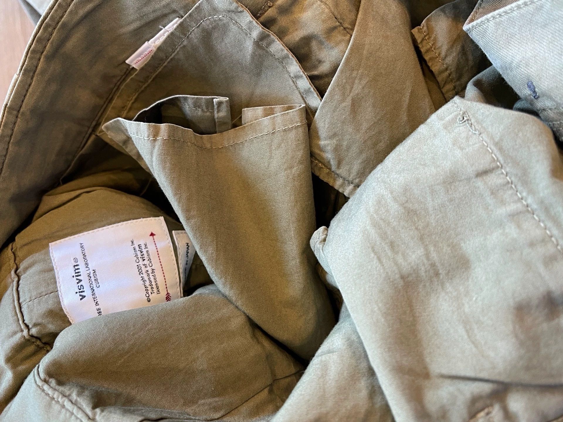 Visvim VISVIM 23AW FIELD ChinoPants DMGD Khaki 43-44 MINT Size US 34 / EU 50 - 9 Thumbnail