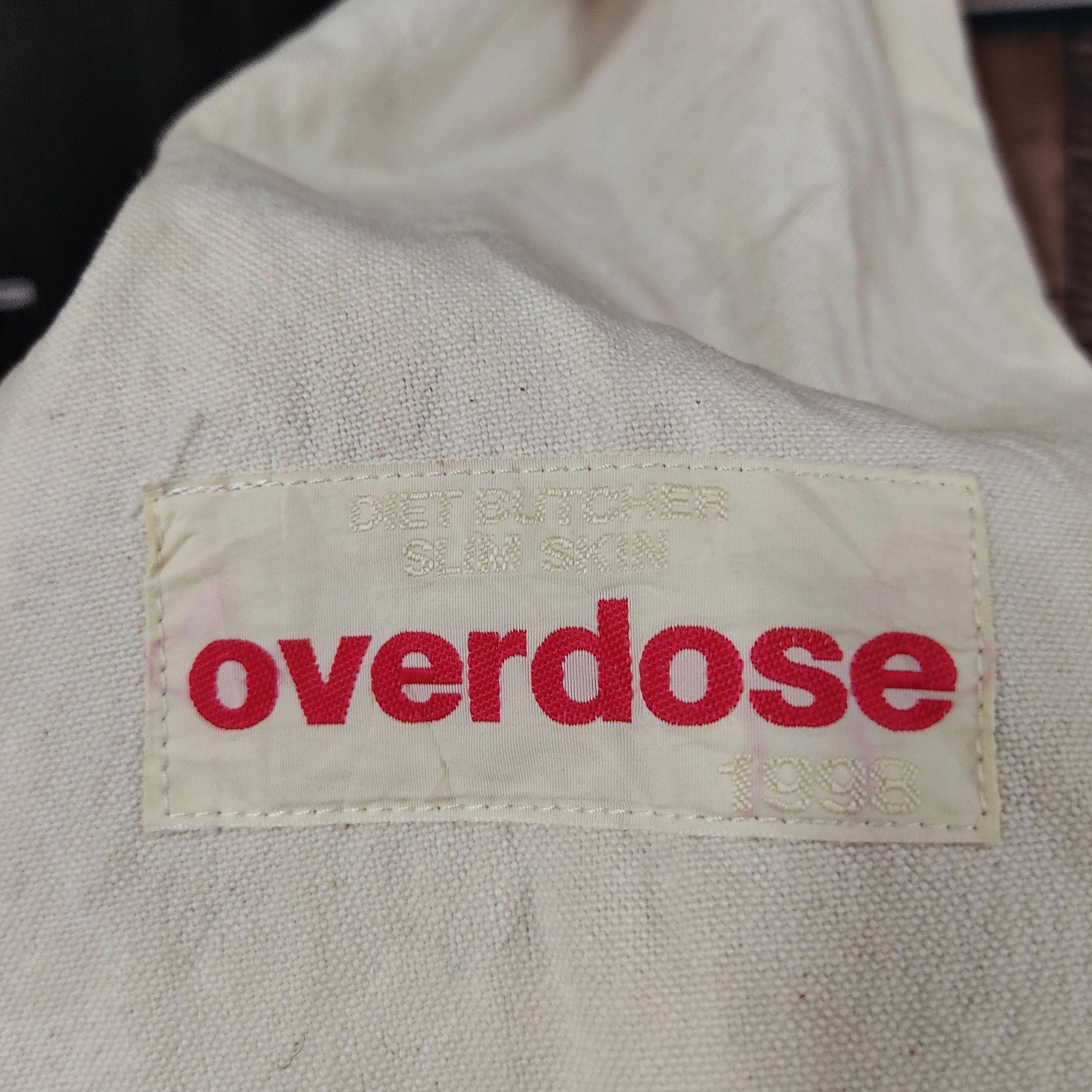 Diet Butcher Slim Skin DBSS Two-Tone Overdose 1998 Punk Blazer Jacket Size US S / EU 44-46 / 1 - 6 Thumbnail