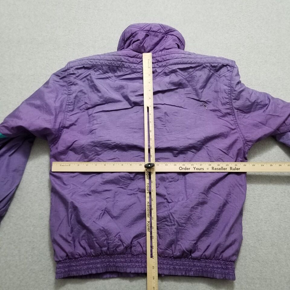 Other VINTAGE Ski Jacket Womens Medium Full Zip Pockets Outdoor Size M / US 6-8 / IT 42-44 - 13 Thumbnail