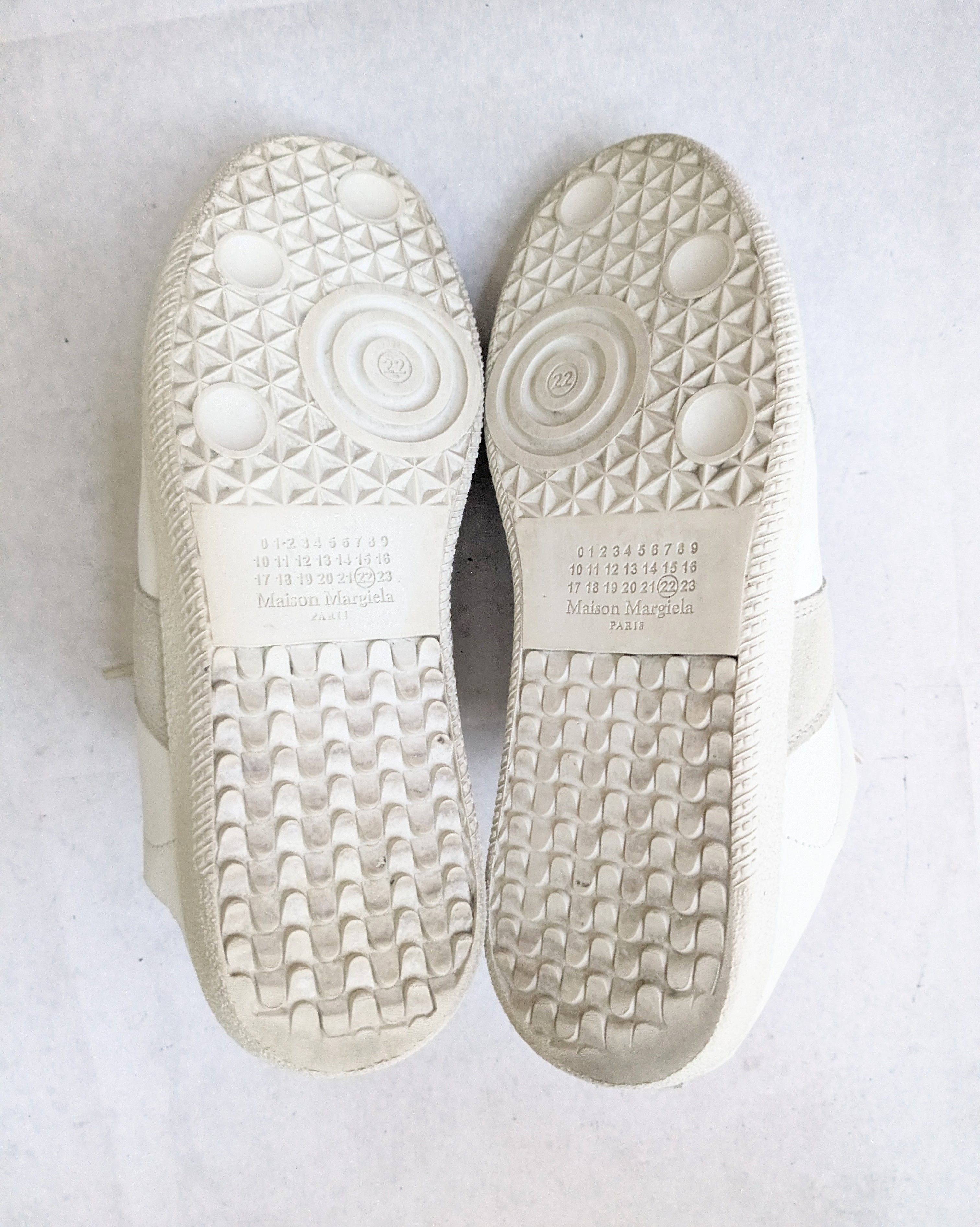 Maison Margiela Maison Margiela GAT Replica White Gray 38.5 8.5 Size US 8.5 / IT 38.5 - 10 Thumbnail