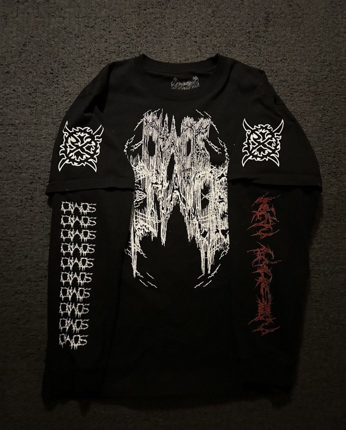 Ken Carson × Playboi Carti Ken Carson A Great Chaos long sleeve shirt Size US XXL / EU 58 / 5 - 2 Thumbnail