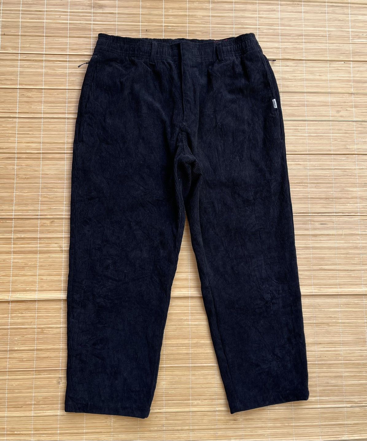 Japanese Brand Fieldcore corduroy triple black pants Size US 35 - 1 Thumbnail
