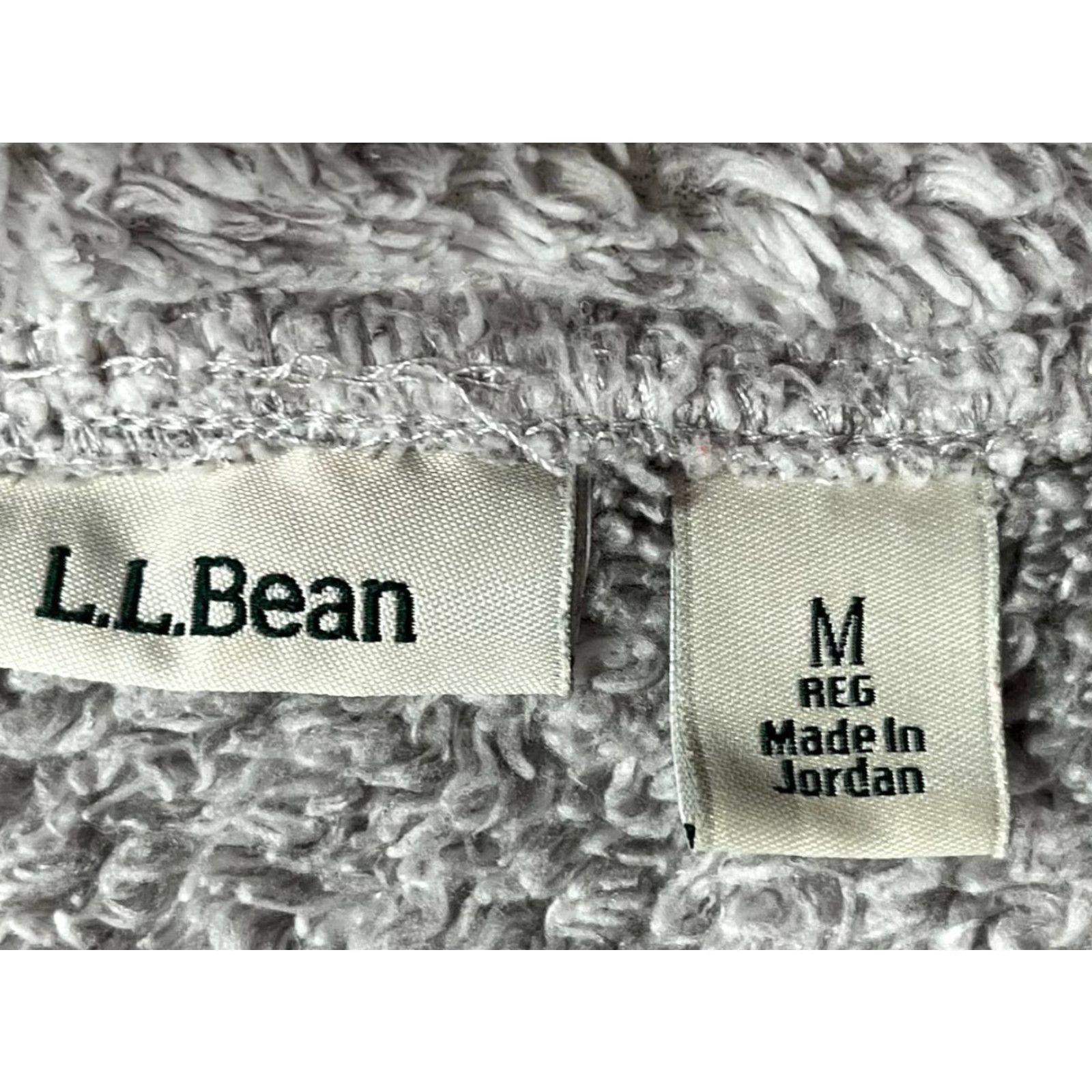 Vintage L.L. Bean Women’s Half Zip Jacket Gray Fleece Pockets Long Sleeve Pullover M Winter Women 1/2 Zip Size M / US 6-8 / IT 42-44 - 6 Thumbnail