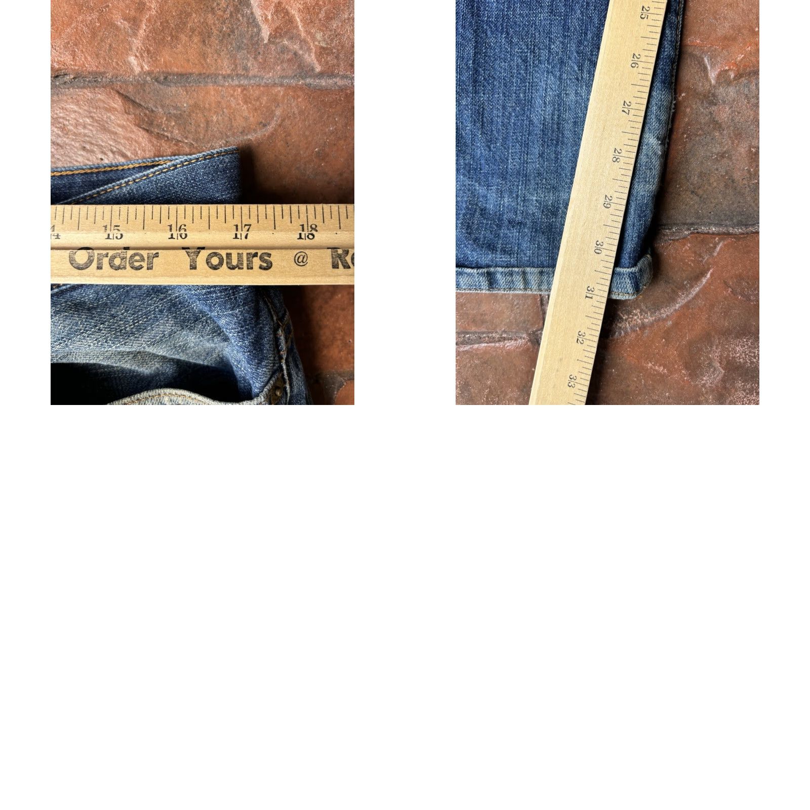 Sean John VINTAGE Sean John Jeans 34x31 Denim Blue Embroidered Hip Hop City Streetwear Mens Jeans Size US 34 / EU 50 - 9 Thumbnail