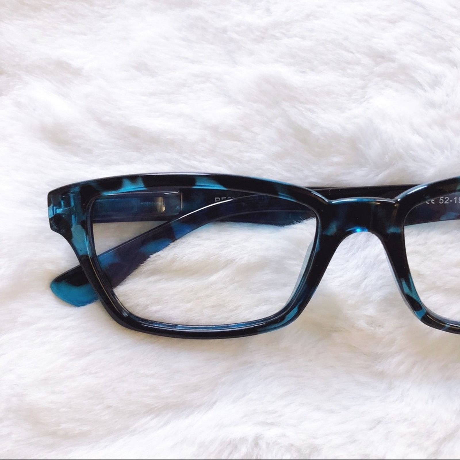 Other Ashley Blue Pattern Reader Blue Light Glasses Size ONE SIZE - 2 Thumbnail