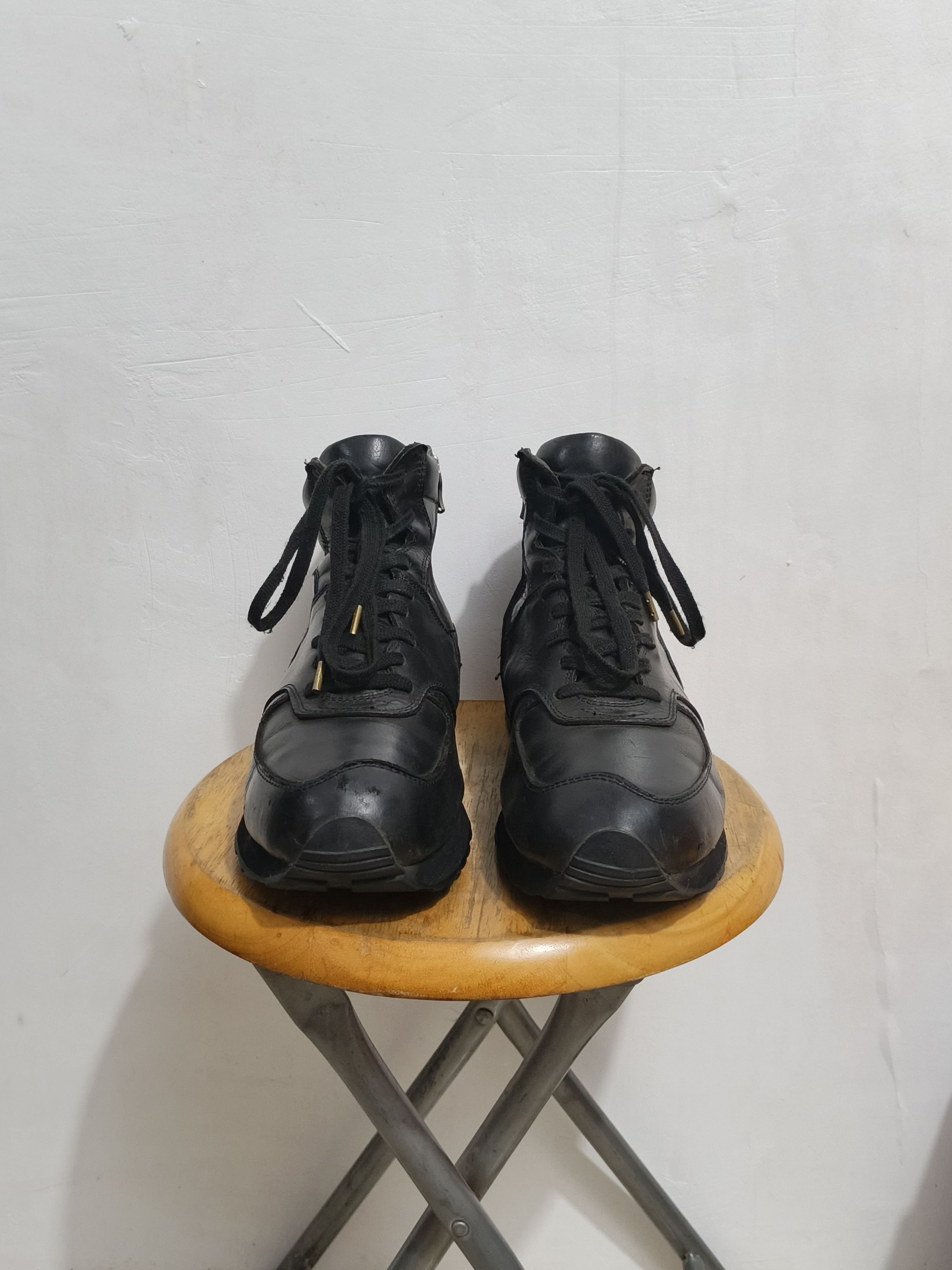 The Viridi-anne The Viridi-anne - 15AW - Side Zip Midcut Sneakers Size US 9.5 / EU 42-43 - 3 Thumbnail