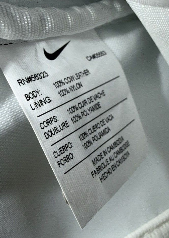 Nike × Supreme Supreme x Nike Leather Shoulder Bag Snakeskin White SS25 Size ONE SIZE - 4 Thumbnail