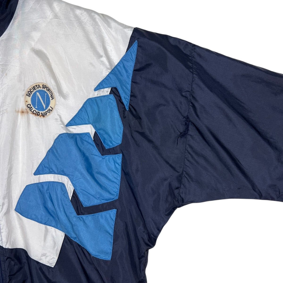 Umbro Vintage 91-93 Umbro Napoli light Jacket Size US L / EU 52-54 / 3 - 3 Thumbnail