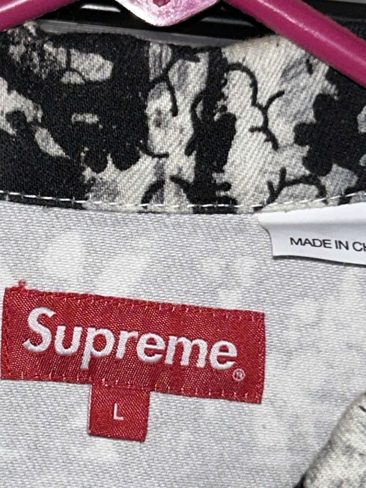Supreme Supreme Christopher Wool Denim Work Jacket FW21 Large NEW Size US L / EU 52-54 / 3 - 3 Thumbnail