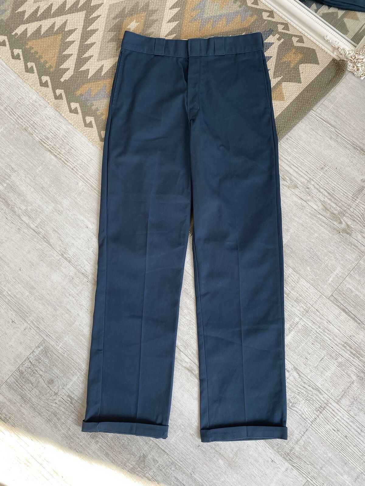 Dickies Dickies 874 Cotton Pleated Chino Work Pants Trousers Size US 32 / EU 48 - 2 Thumbnail