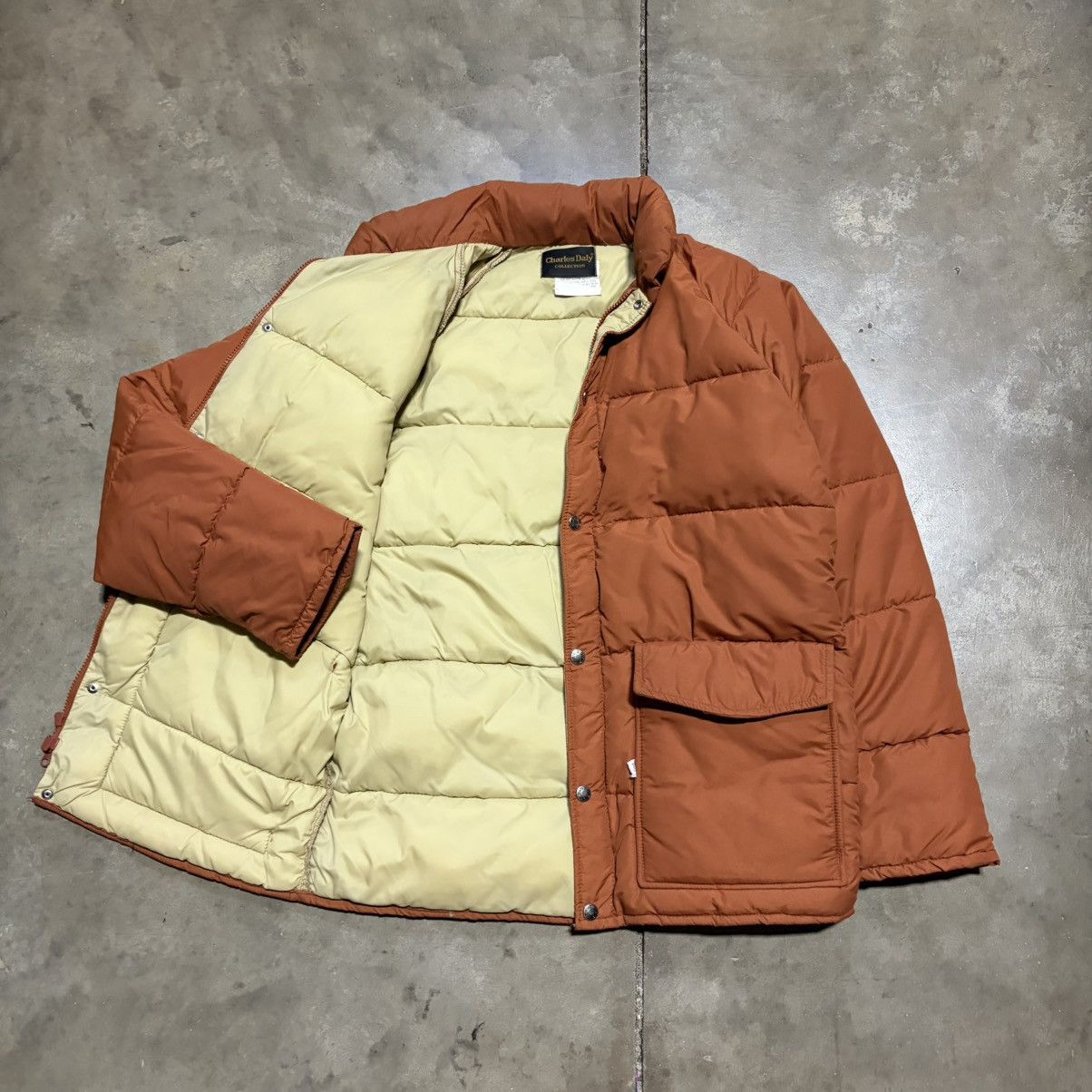 Eddie Bauer Vintage 80s Puffer Jacket Quilted Charles Daly Western Size US S / EU 44-46 / 1 - 10 Thumbnail