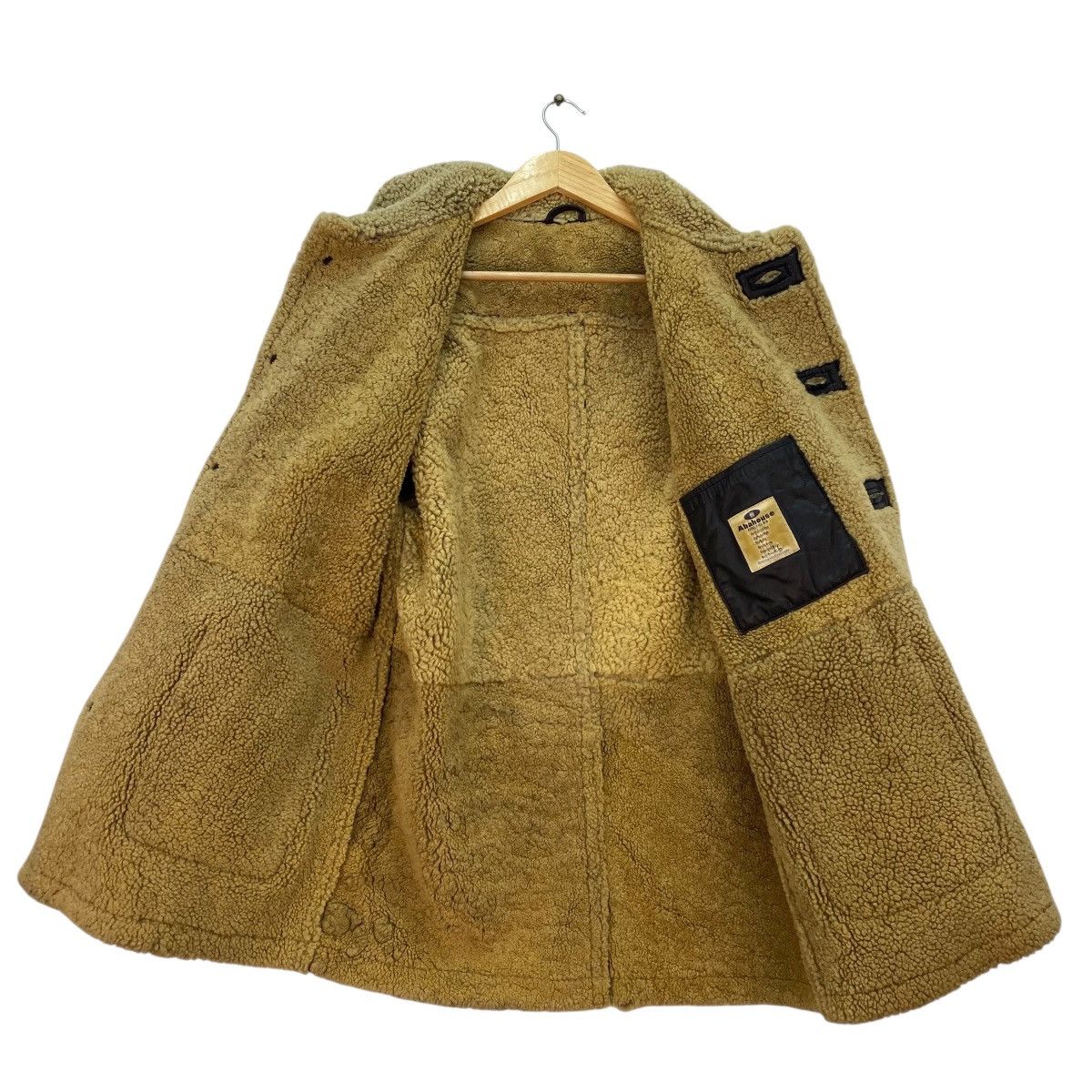 ABAHOUSE 💥Vintage Japanese Brand Abah House Shearling Jacket Size US M / EU 48-50 / 2 - 5 Thumbnail