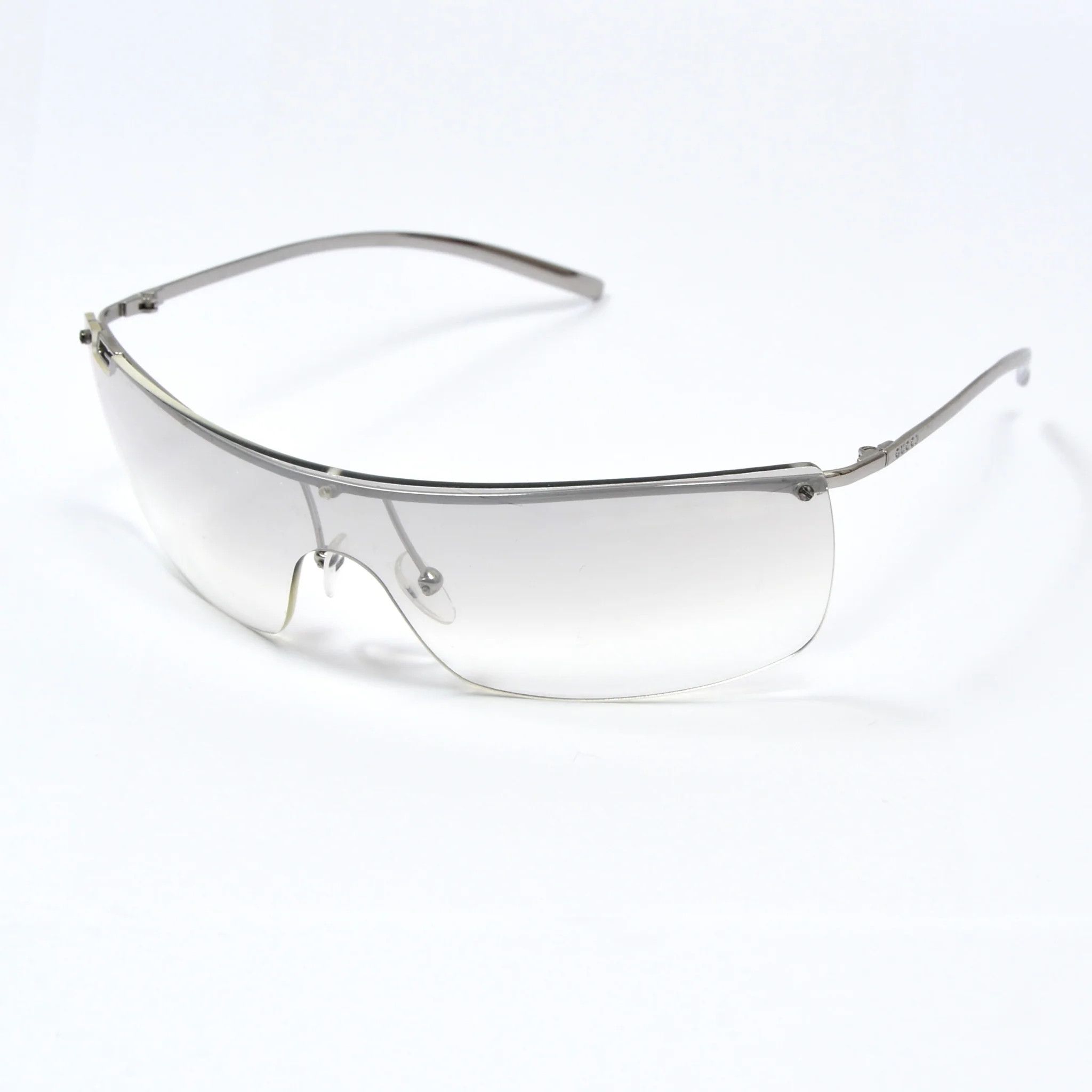 Gucci × Tom Ford × Vintage Gucci Sunglasses Logo Shield Mask Pop