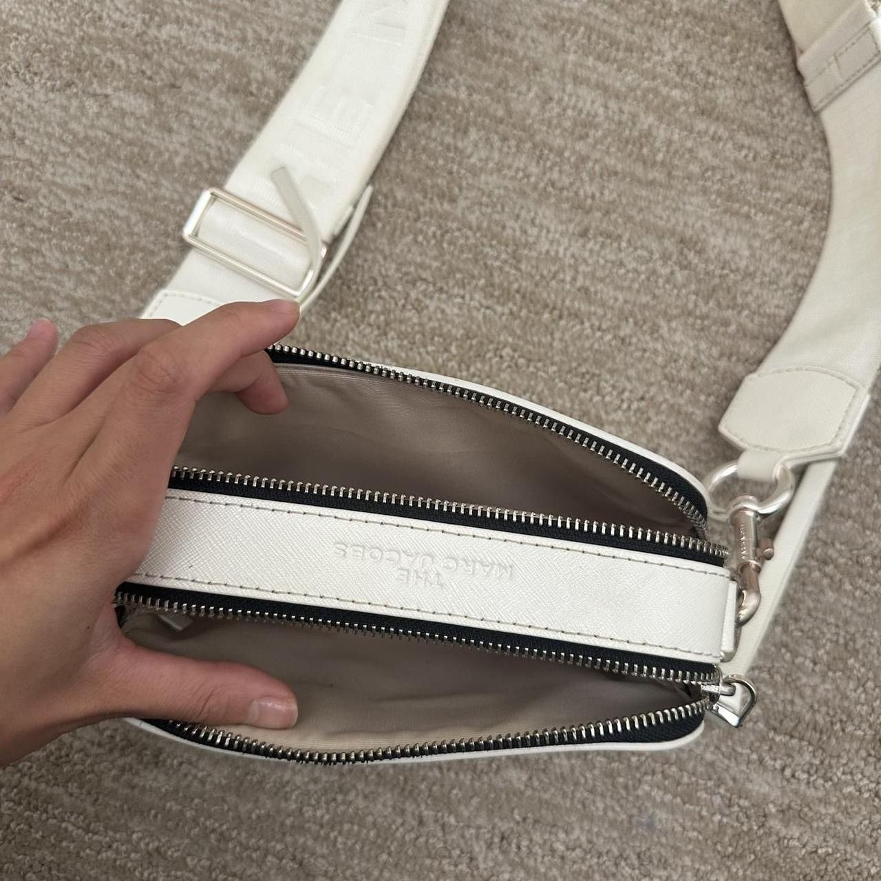 Marc Jacobs White Marc Jacobs Snapshot crossbody bag Size ONE SIZE - 6 Thumbnail