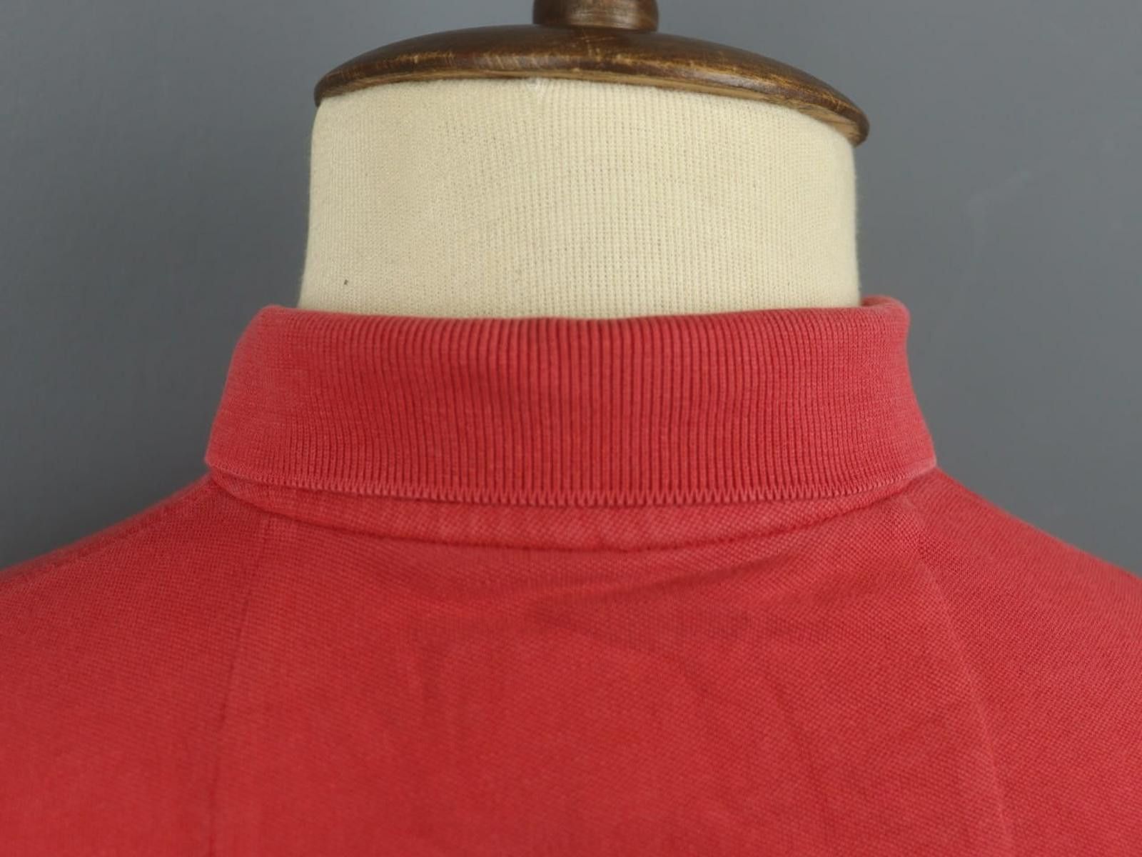 La Martina LA MARTINA Red Cotton Collared Slim Fit Polo Shirt Size M Size US M / EU 48-50 / 2 - 4 Thumbnail