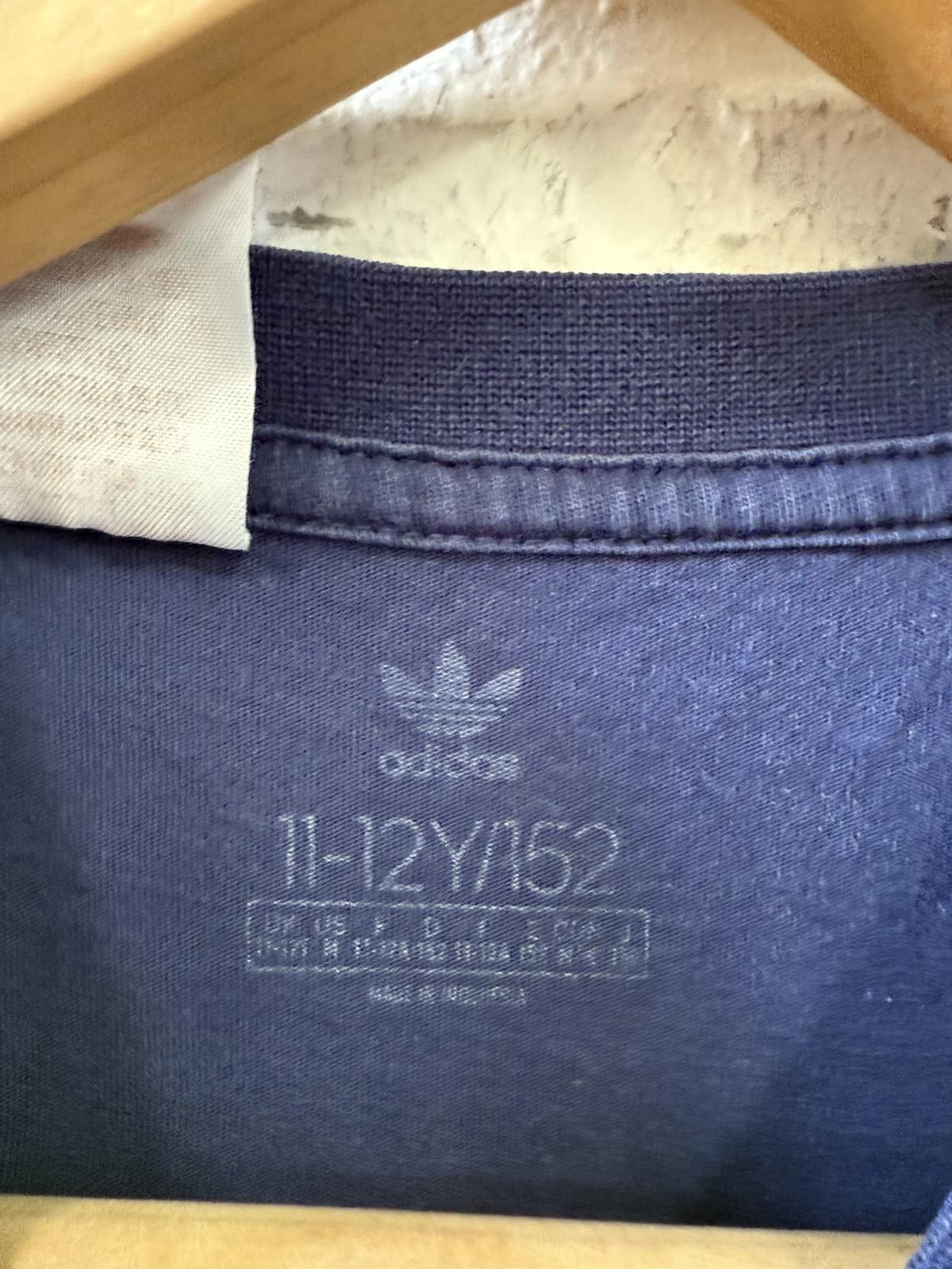 Adidas Adidas Kids' Navy Blue T-Shirt with Camouflage Logo, Size 11 Size US XXS / EU 40 - 3 Thumbnail