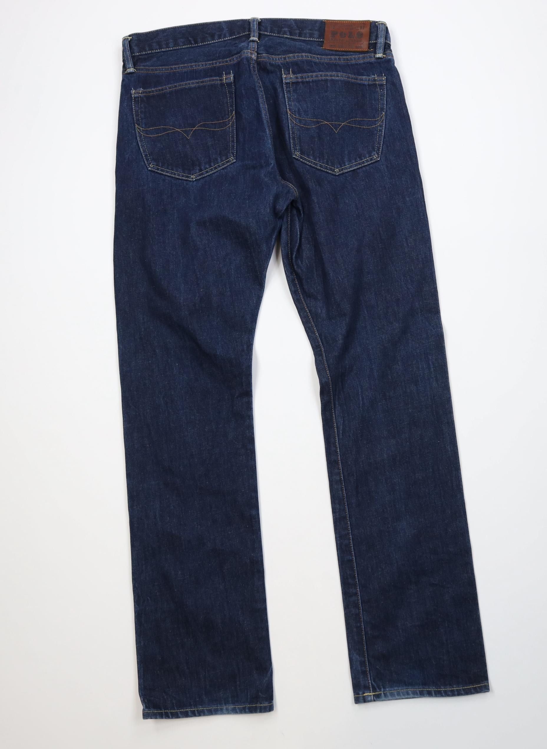 Polo Ralph Lauren Vintage Ralph Lauren Straight Leg Denim Jeans Indigo Cotton Size US 34 / EU 50 - 9 Thumbnail