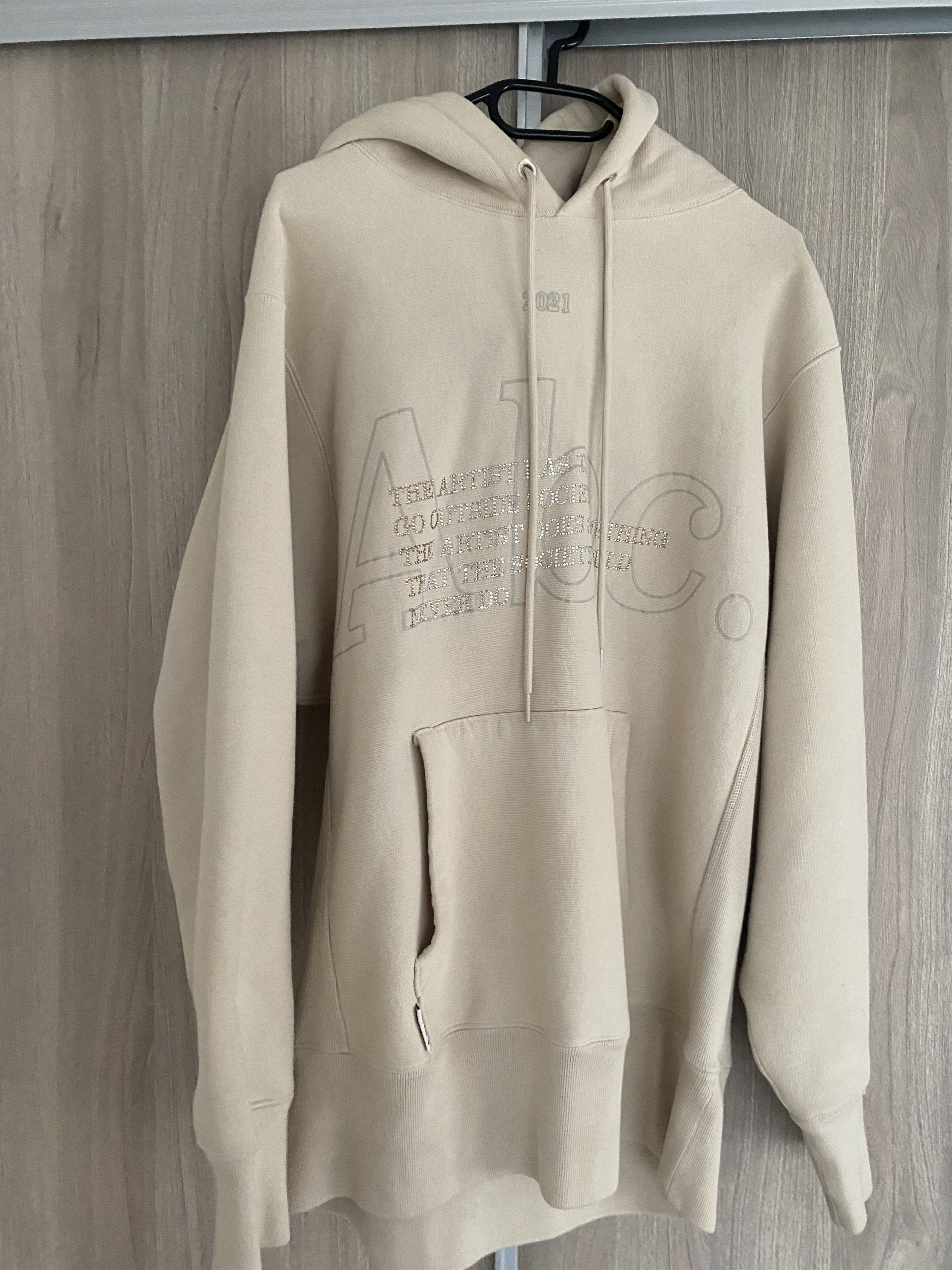 Advisory Board Crystals Abc. Artist Series 2021 Moonstone Grey Hoodie Size US L / EU 52-54 / 3 - 9 Thumbnail