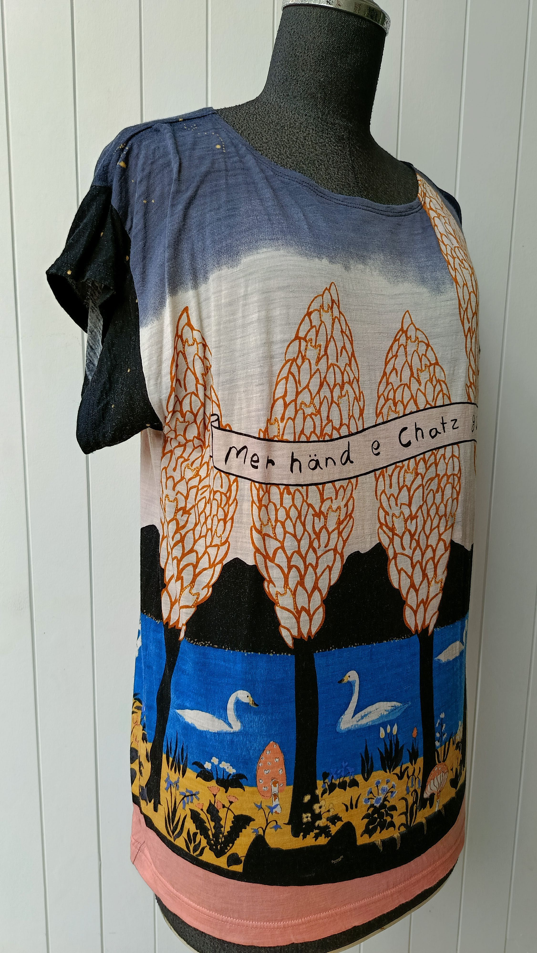 Tsumori Chisato Tsumori Chisato 2 ISSEY MIYAKE Japan wool tshirt RARE Size S / US 4 / IT 40 - 4 Thumbnail