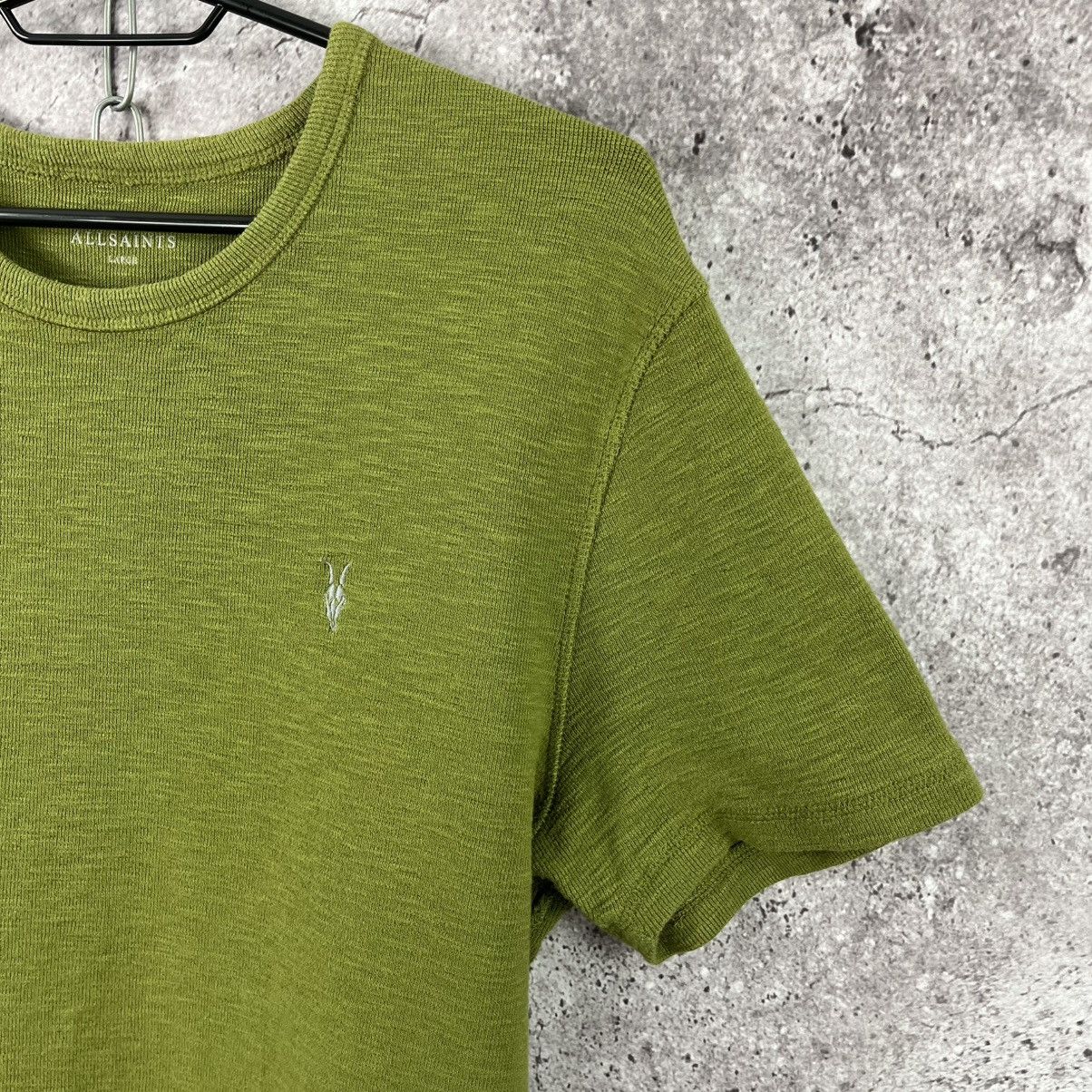 Allsaints × Japanese Brand Allsaints T-Shirt Heavy Cotton Embroidery Small Logo Size L Size US L / EU 52-54 / 3 - 5 Thumbnail