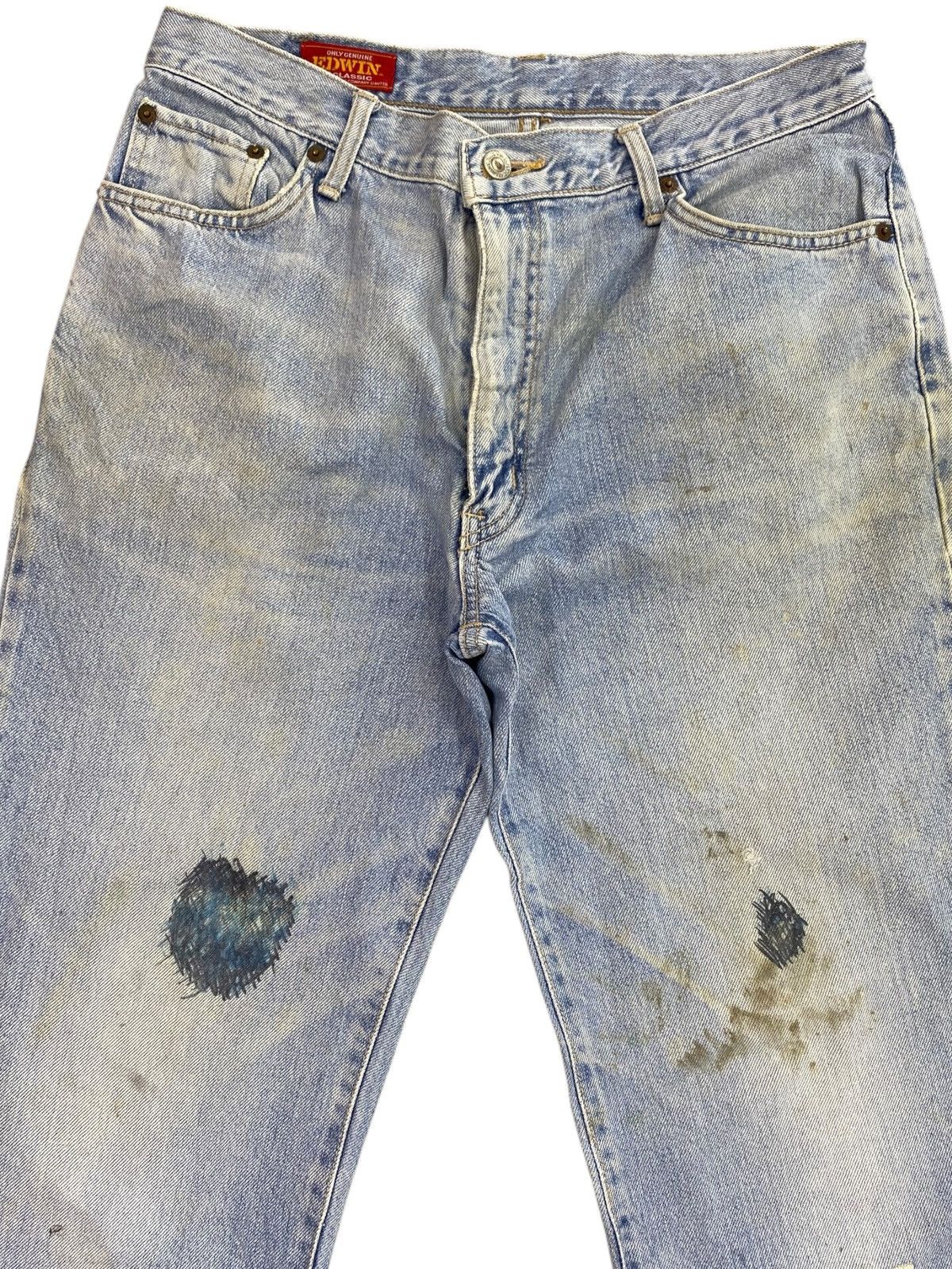 Edwin Edwin Us Classic Faded Wash Style Loose Jeans Size US 32 / EU 48 - 2 Thumbnail