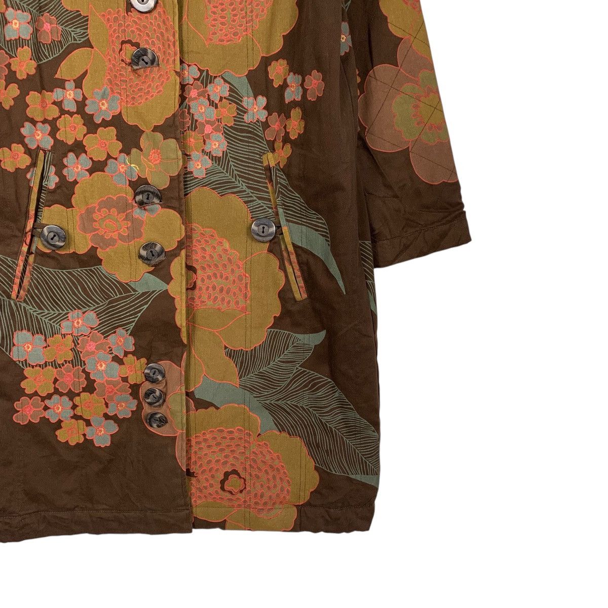 Japanese Brand Japanese Brand Scolar Fullprint Flower Motive Coat Size M / US 6-8 / IT 42-44 - 5 Thumbnail