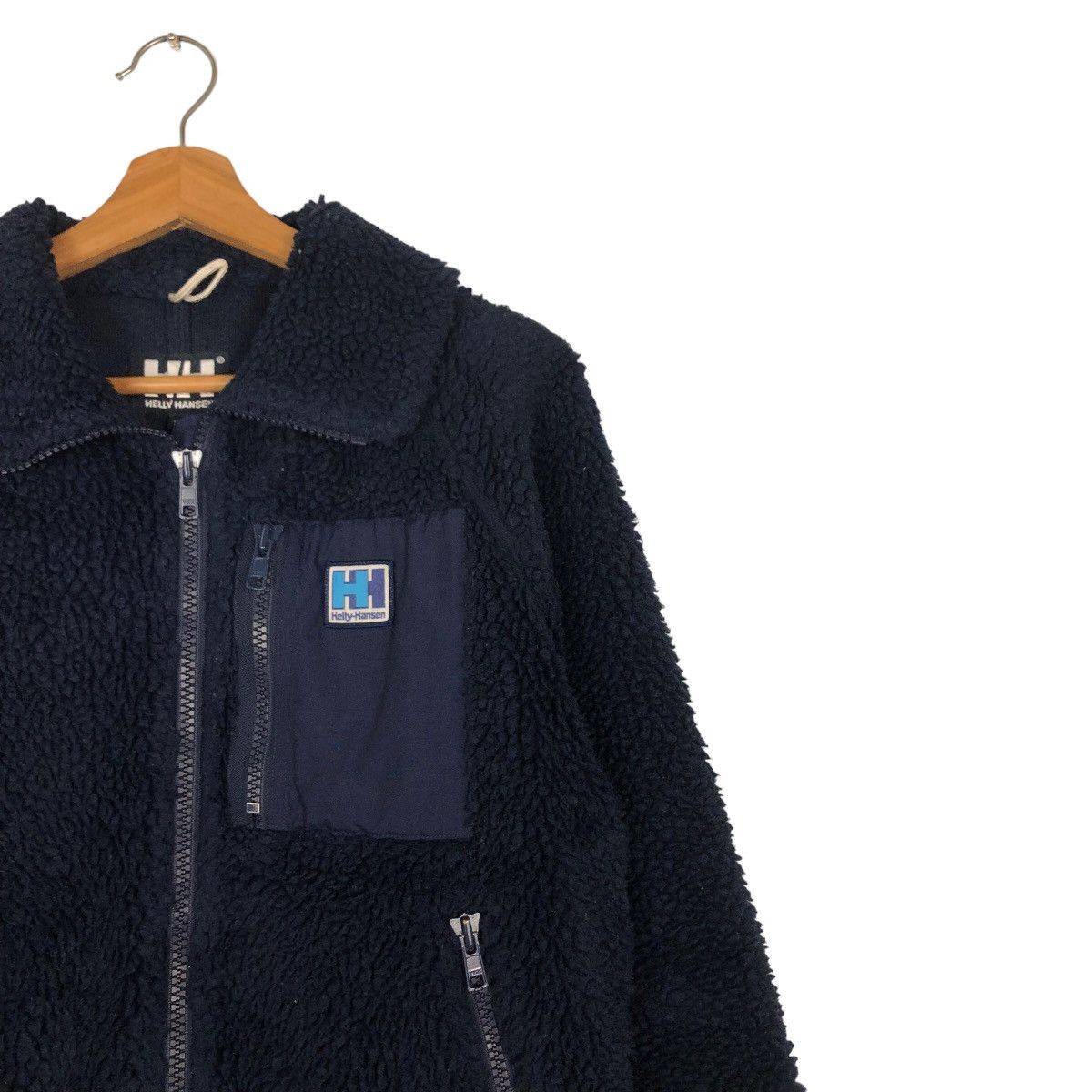 Japanese Brand 🔥Vintage Zipper Fleece Jacket Helly Hansen Japan Size US S / EU 44-46 / 1 - 6 Thumbnail