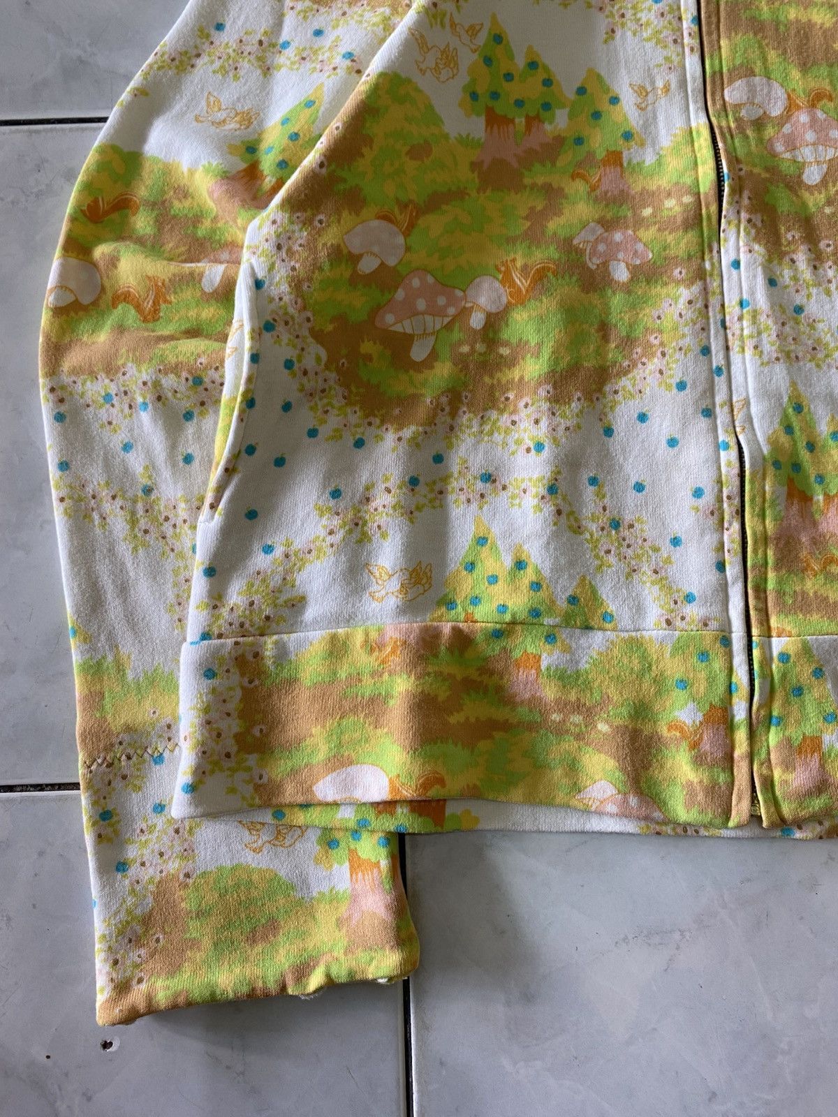 Japanese Brand FUR Cherir La Femme Japan Fairy Zip Hoodie Forest Mushroom Size M / US 6-8 / IT 42-44 - 6 Thumbnail